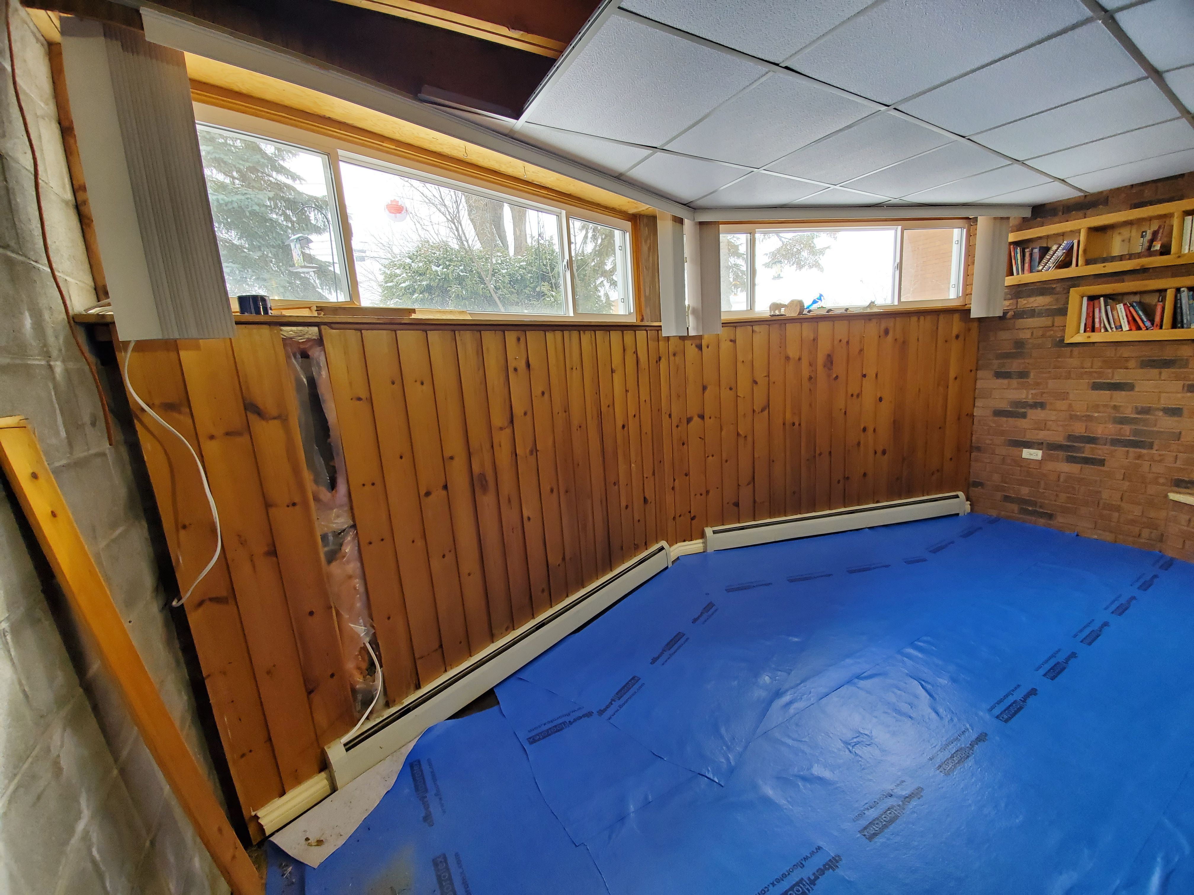 Basement Reno by Impact Construction Sudbury