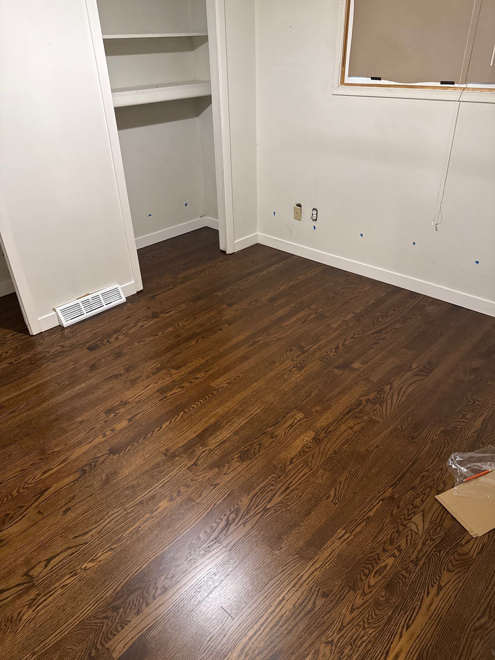 Ypsilanti red oak restoration  by Ann Arbor Hardwoods 
