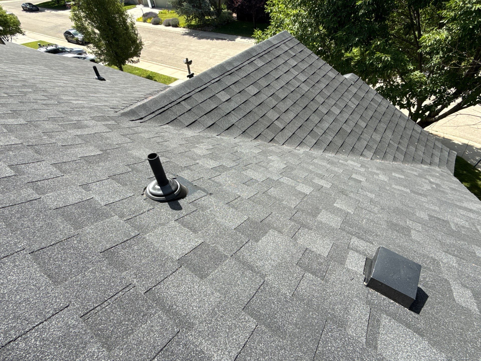 Residential Roof Replacement and Sheathing Repair in Boise by Olive Roofing