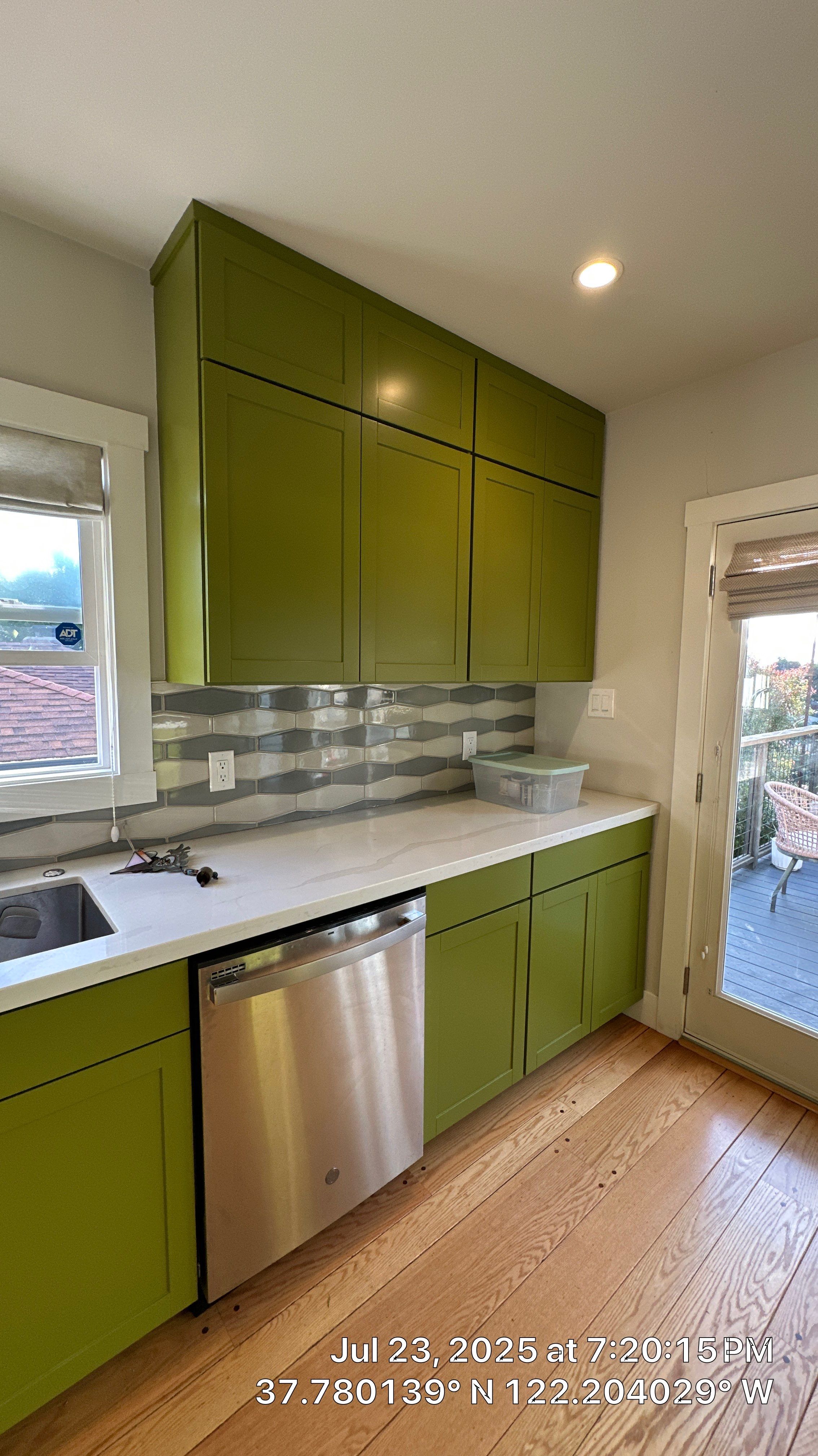 Custom Cabinet Painting  by Herrera’s Bay Area Painting inc.