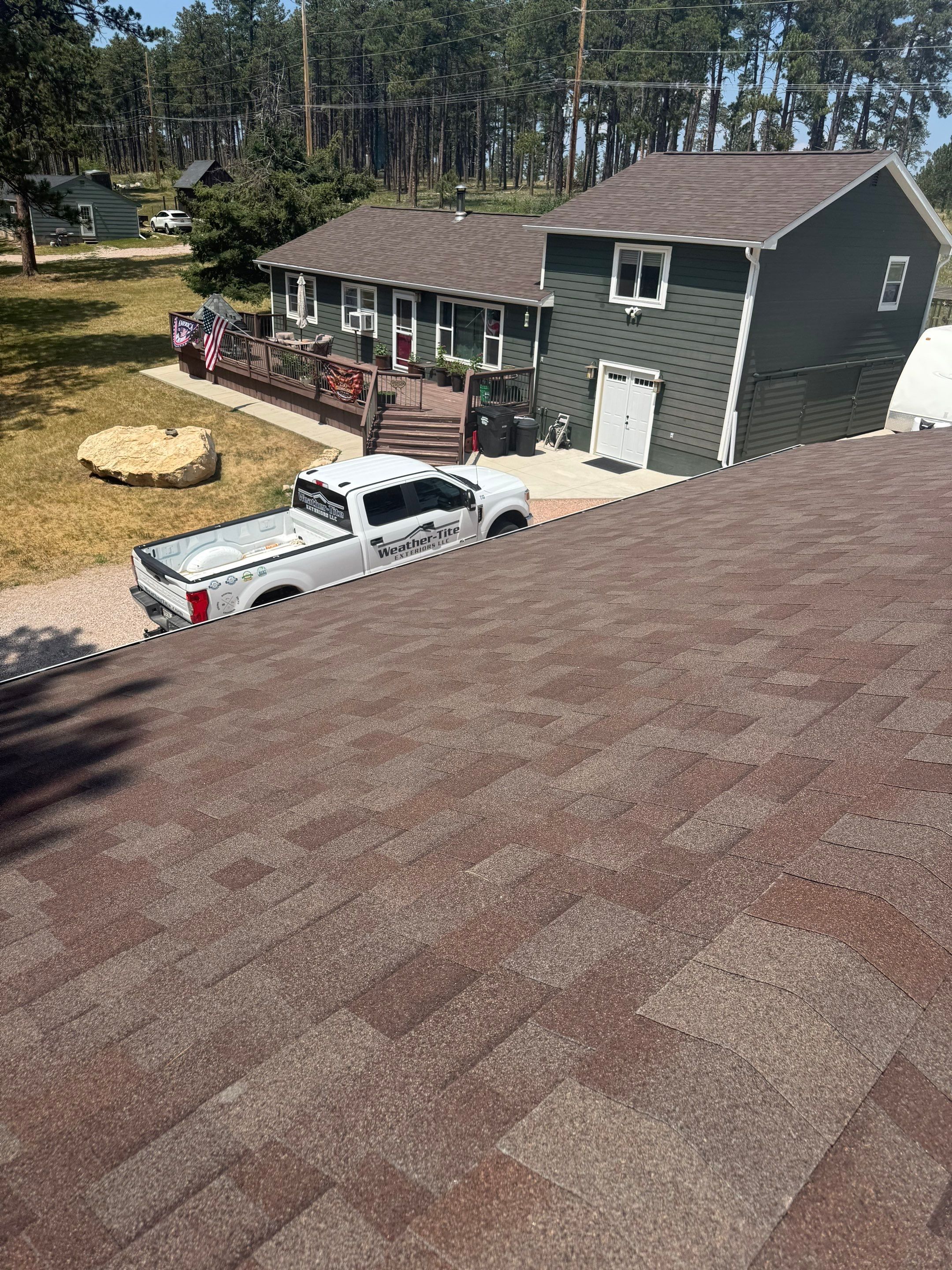Class 4 shingle on Rapid City home. by Weather-Tite Exteriors LLC