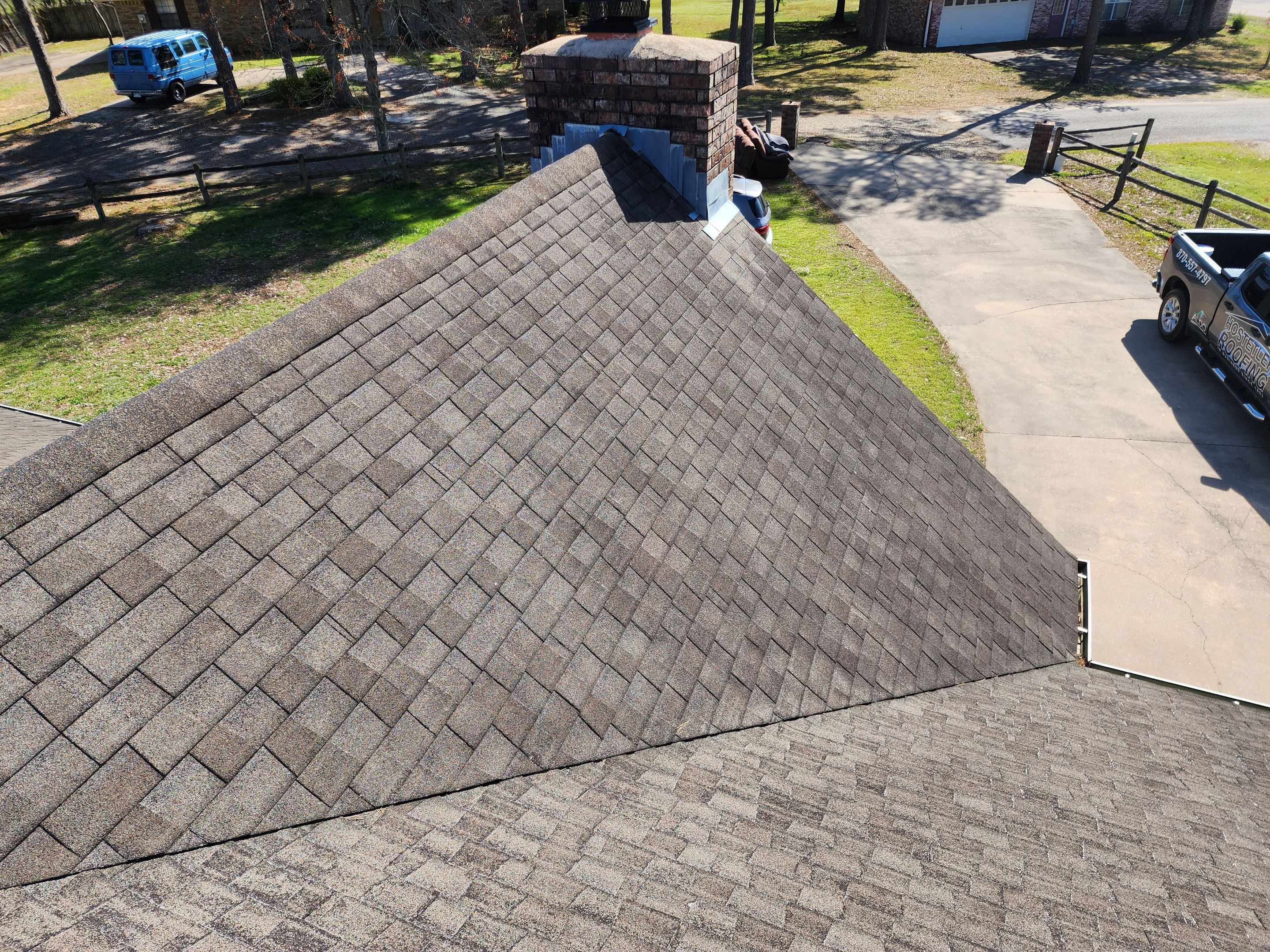 Residential Shingle Reroof using Malarkey Vista by Hostetler Roofing