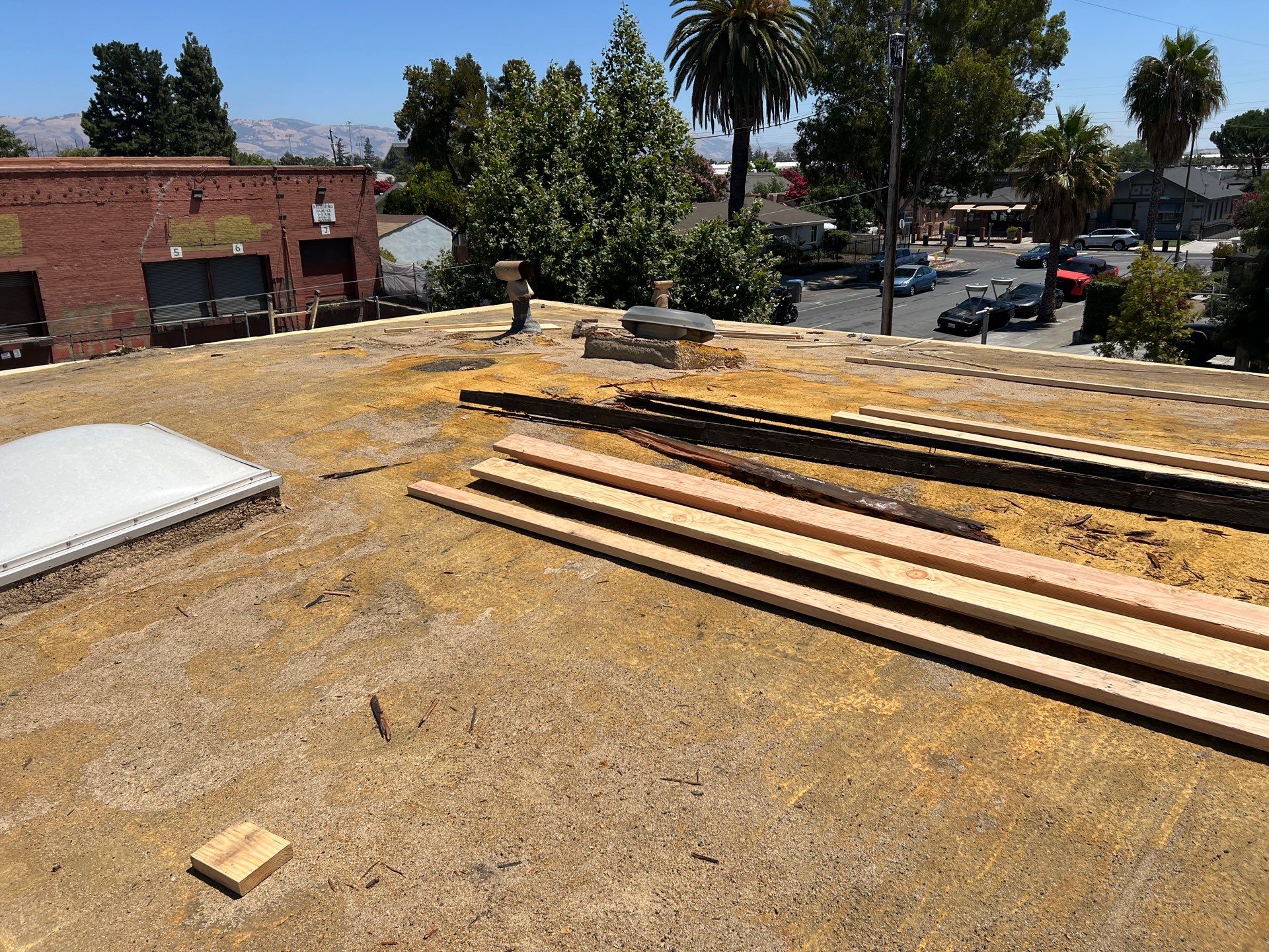 Foam Refurbish using Conklin Benchmark/PUMA XL coatings and spray foam by Straight Edge Roofing Inc