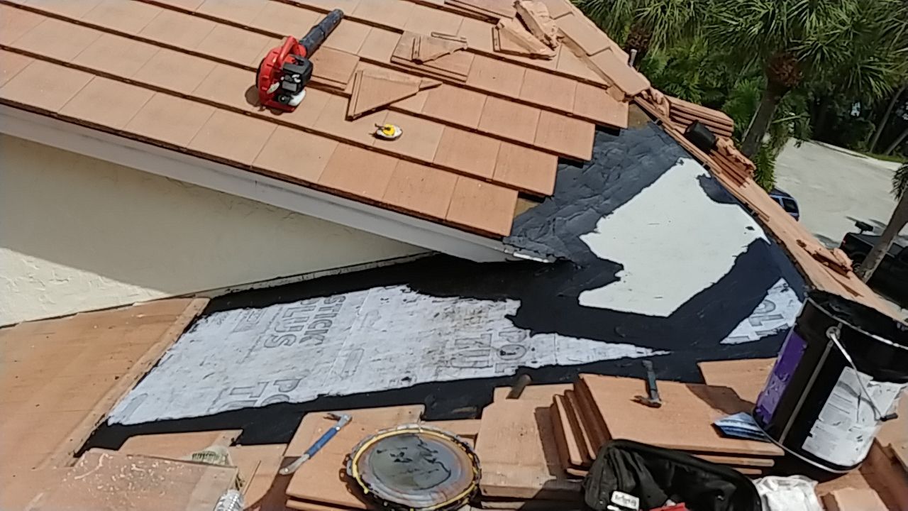 Concrete Tile Roof Repair using Concrete Roof Tile by Aastro Roofing