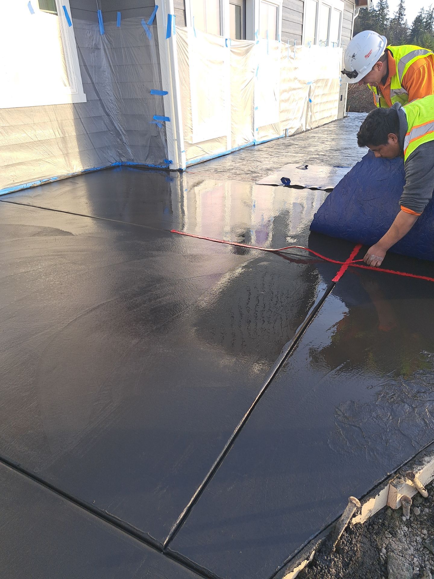 Randy | Driveway Paving & Stamped Patio Finish, Asphalt & Concrete Project by Jireh Asphalt & Concrete Inc 