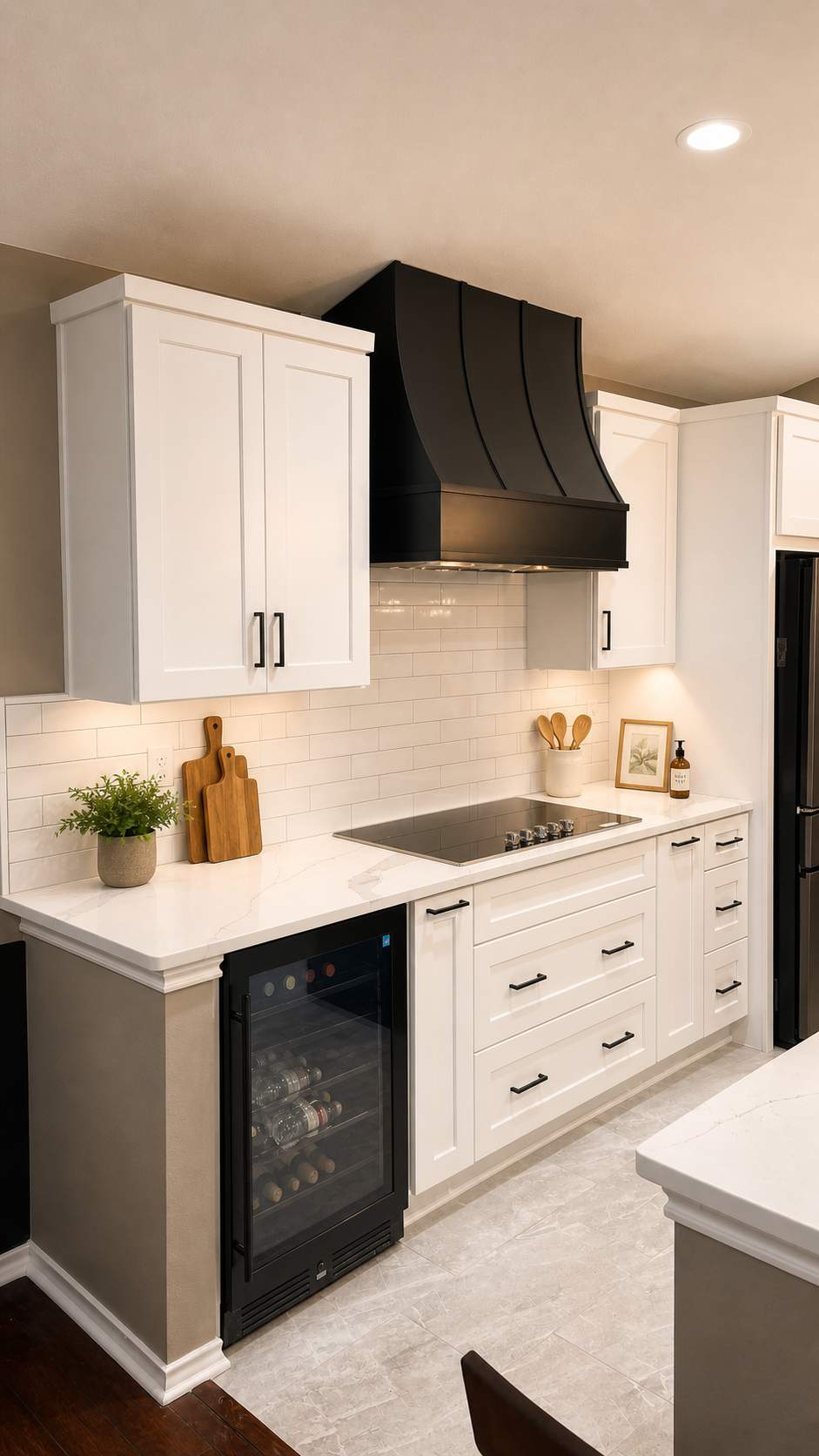 Northwest San Antonio Kitchen Remodel | Bright White Cabinets & Open Layout by Legacy Bath and Kitchen 