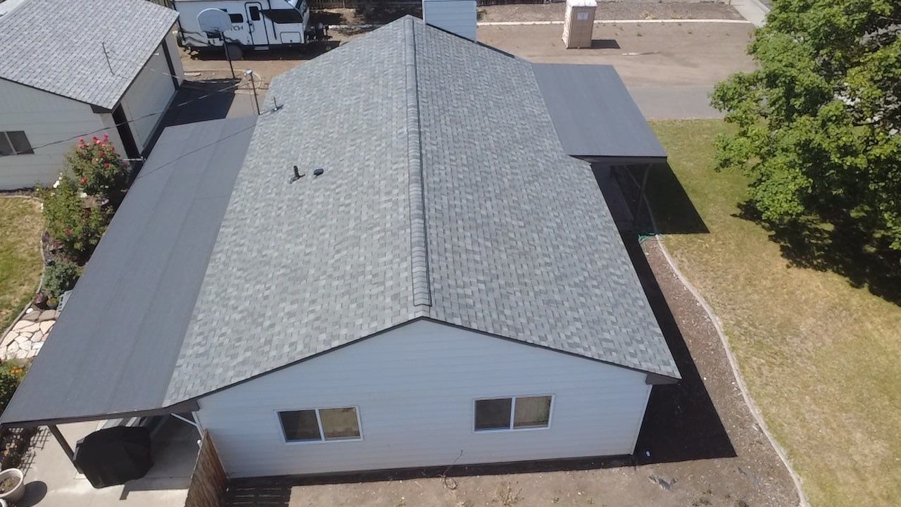 Residential Roof Replacement and Flat Roof Conversion Jefferson St Richland, WA by Alpine Roofing
