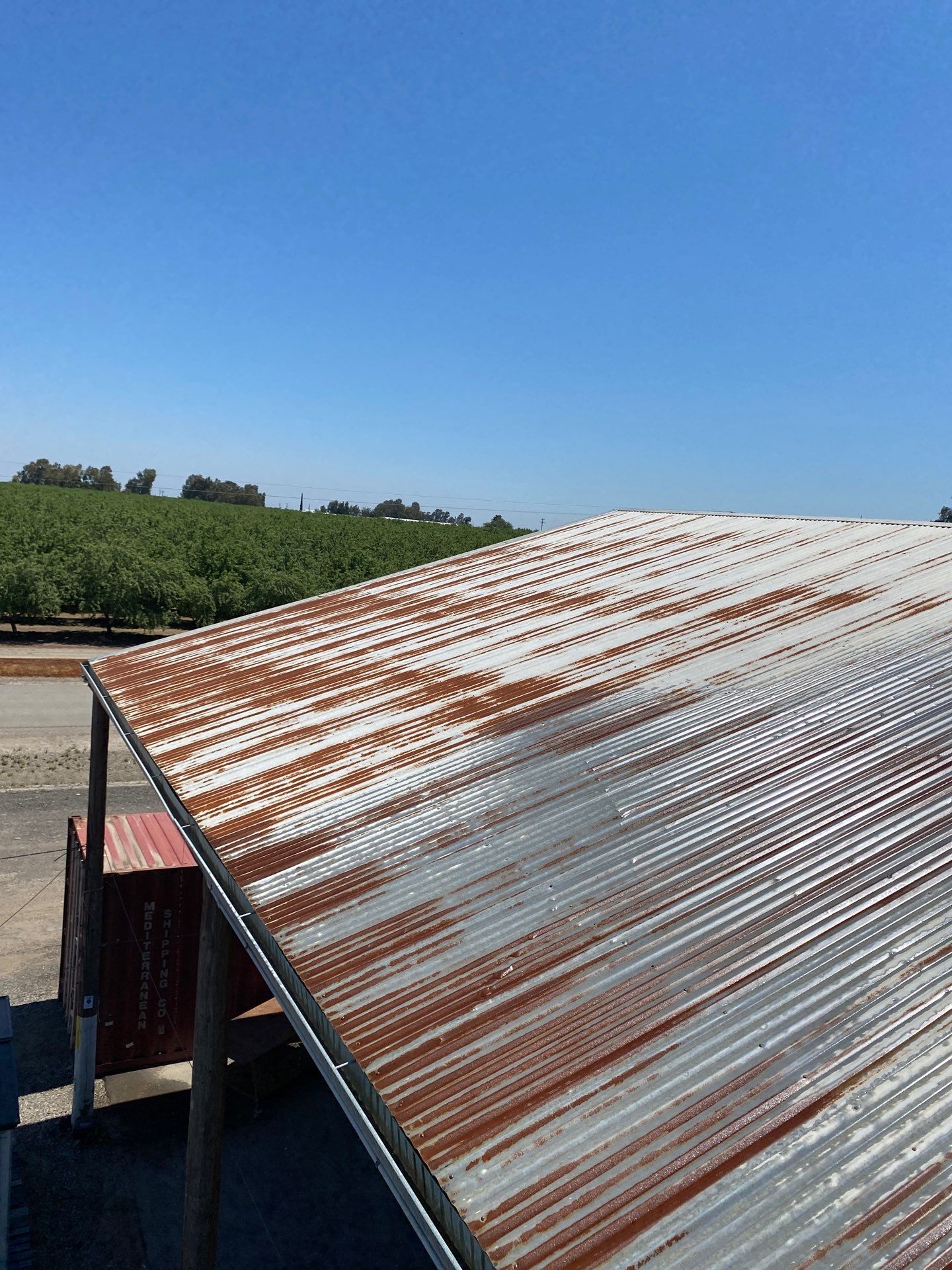 Exterior Painting on Metal Roof by Lancaster Painting