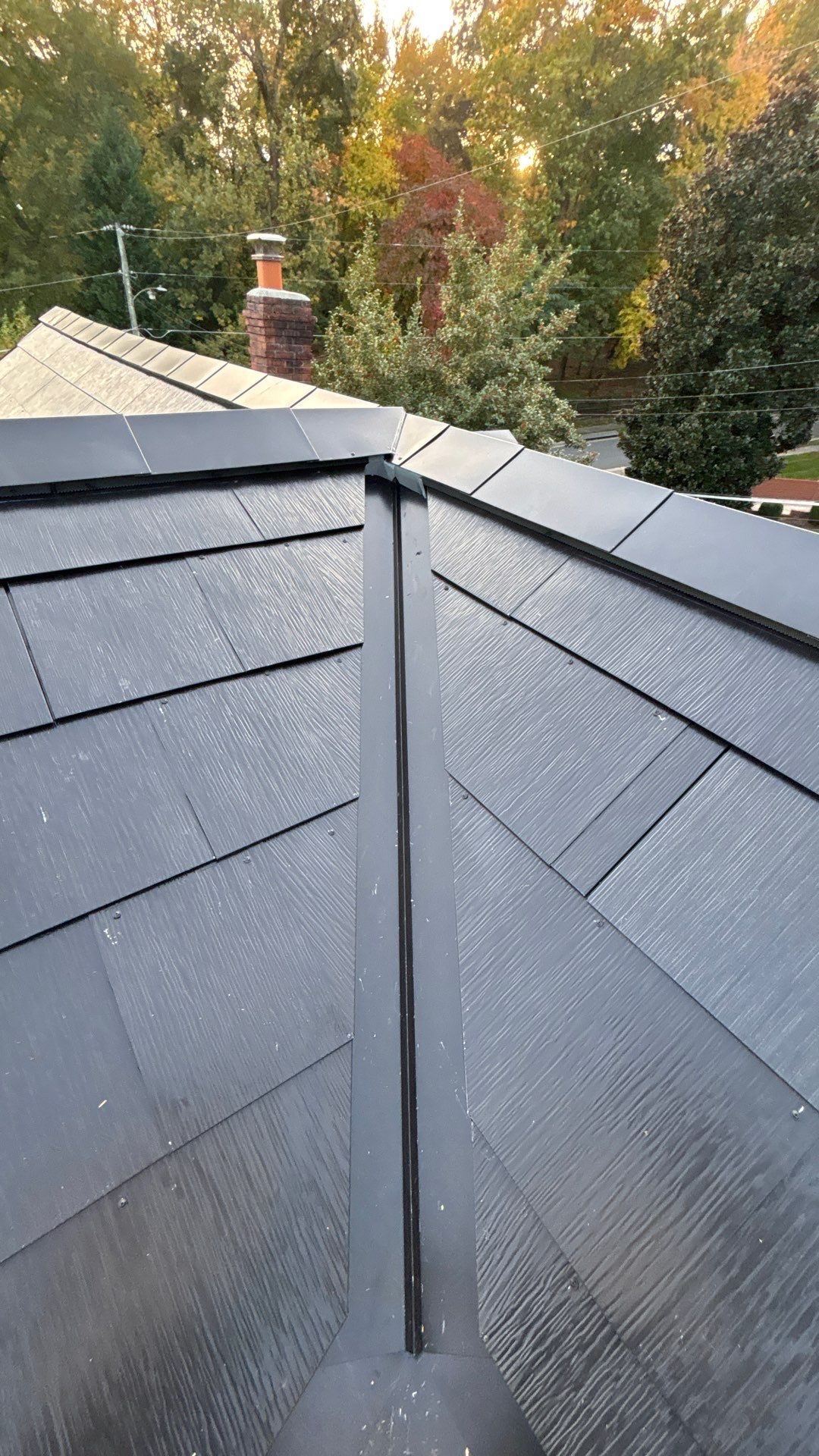 Sleek Tesla Solar Roof + Powerwall Installation | Alexandria, VA by American Home Contractors