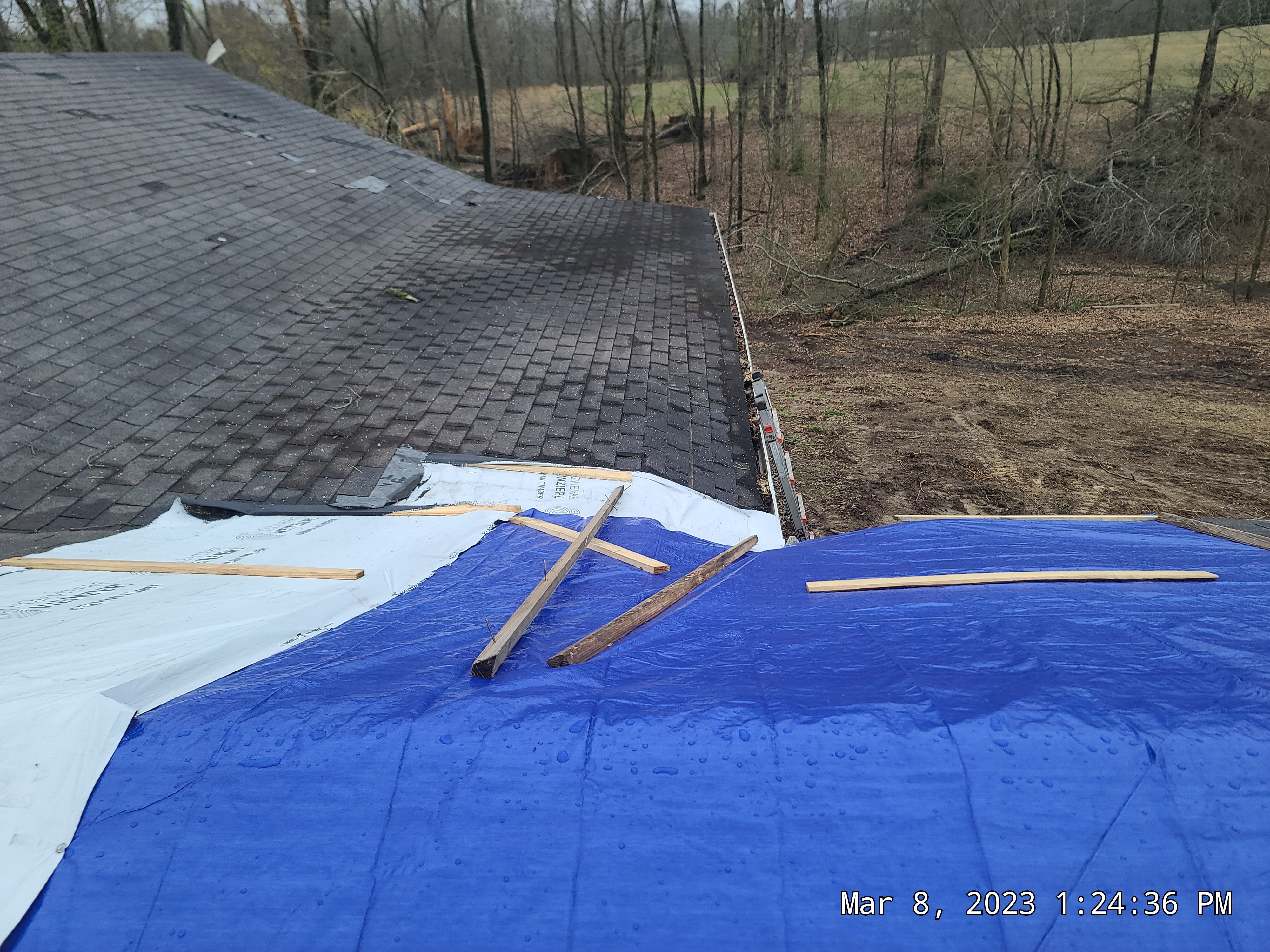 Residential Shingle Reroof using Certainteed Landmark 3-Tab by Hostetler Roofing