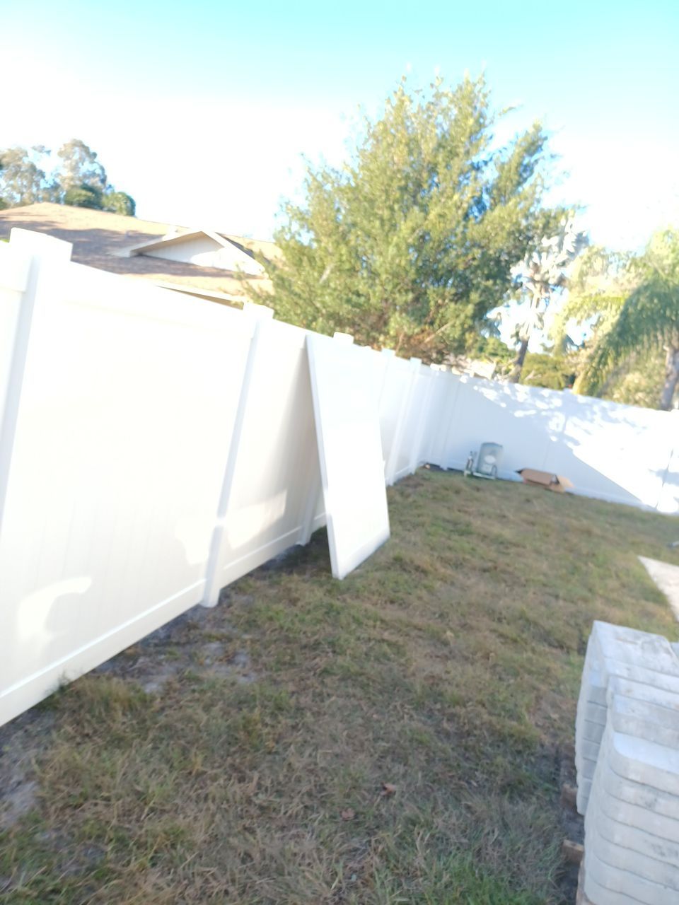 Venice, FL 6 ft. Tall White Vinyl Privacy Fence  by Asap fence and gates, LLC