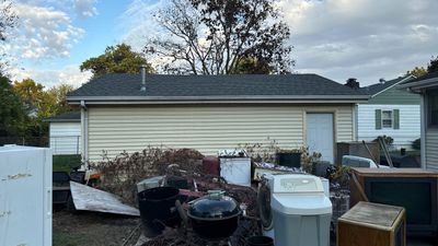 Turtle Shell gutter protection installation in Joliet, IL 60433, photograph 3