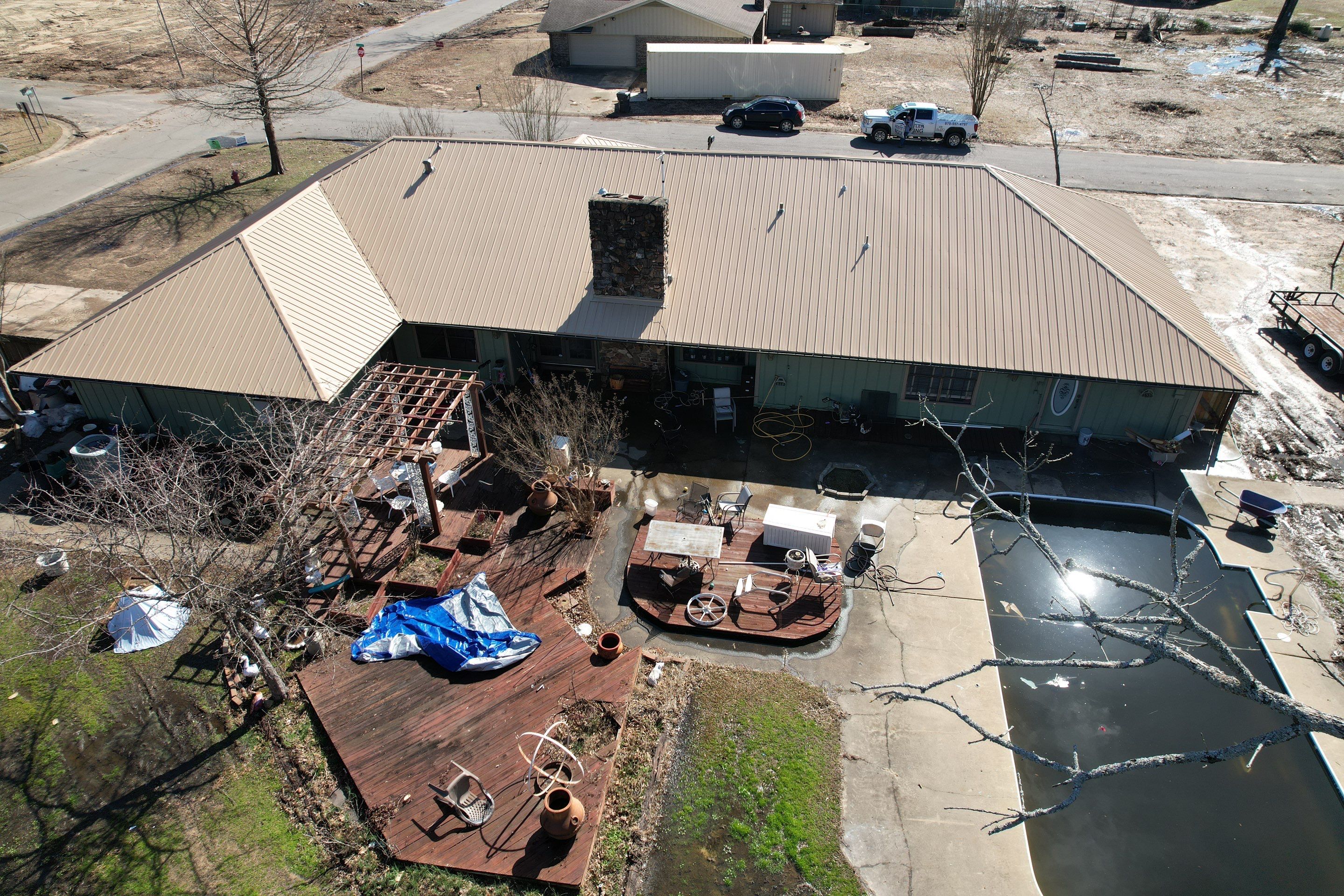 Residential Roof Replacement in Idabel, Oklahoma by Hostetler Roofing