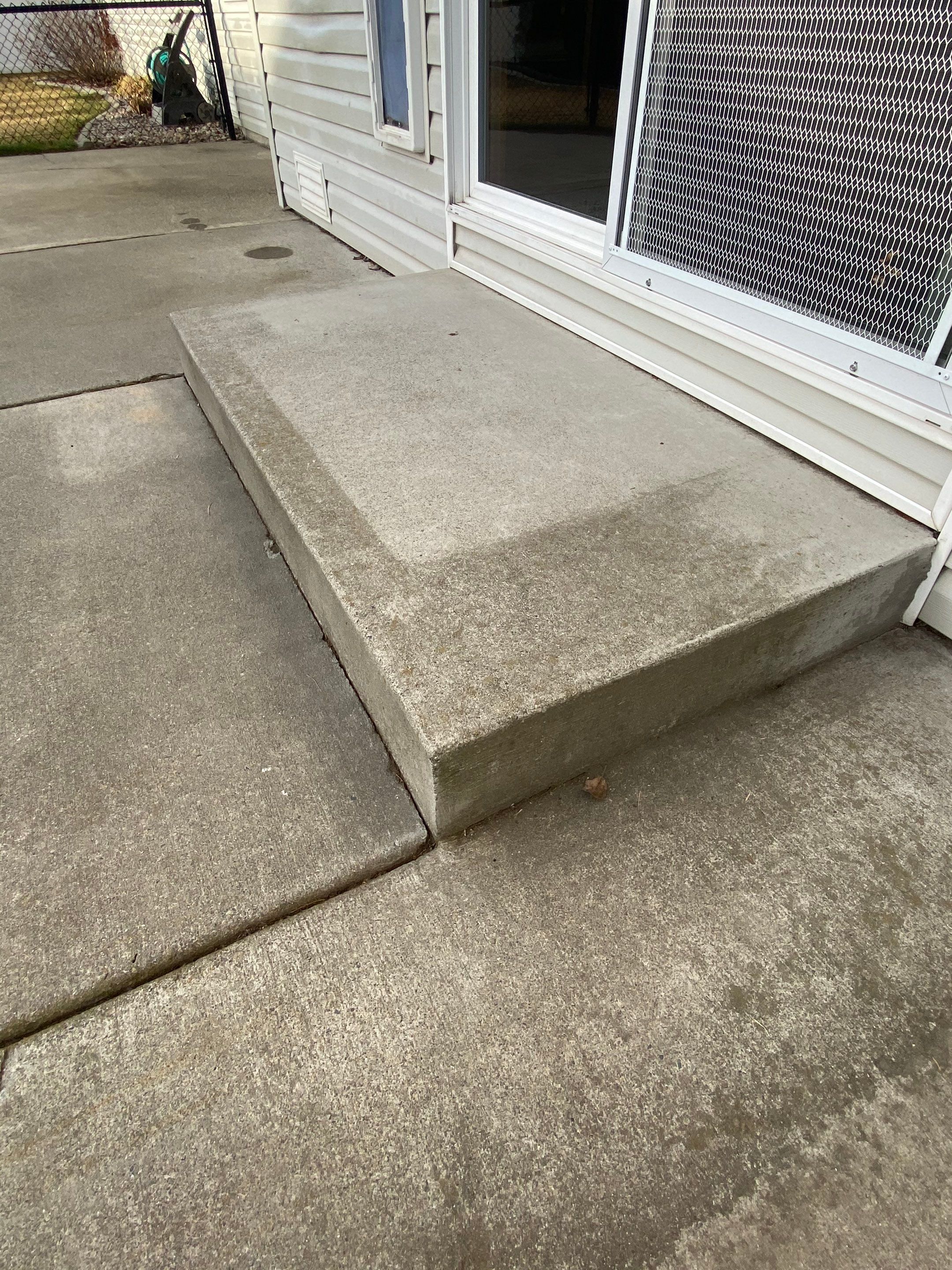 Patio and Walkway using Driftwood and the Penntek Evolution Flooring System by Croc Coatings, LLC
