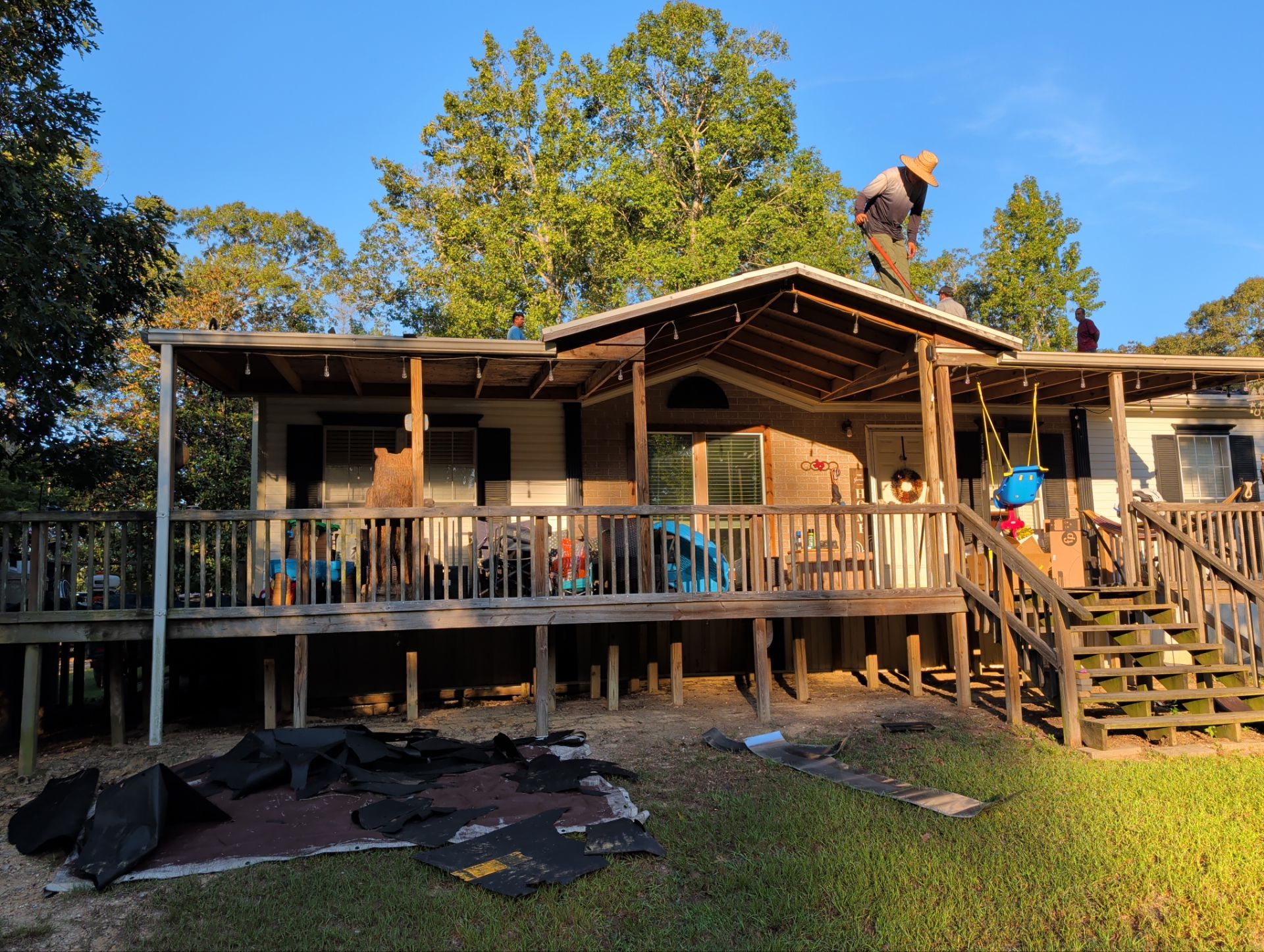 Project in Conroe by Roof Guard And Construction