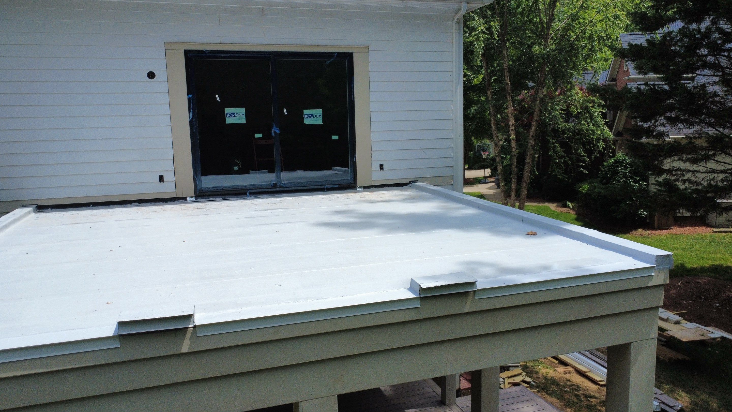 Flat Roof replacement by Best Roofing Now LLC