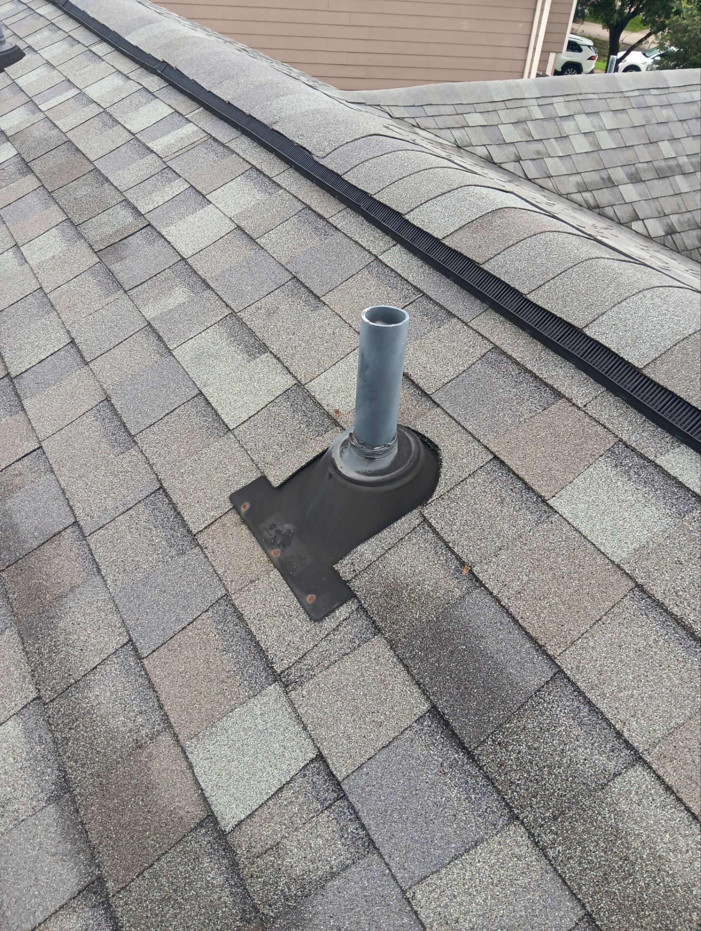 Hail Damage using Owen's Corning Duration (Lifetime) Shingles by Roof Repair Company