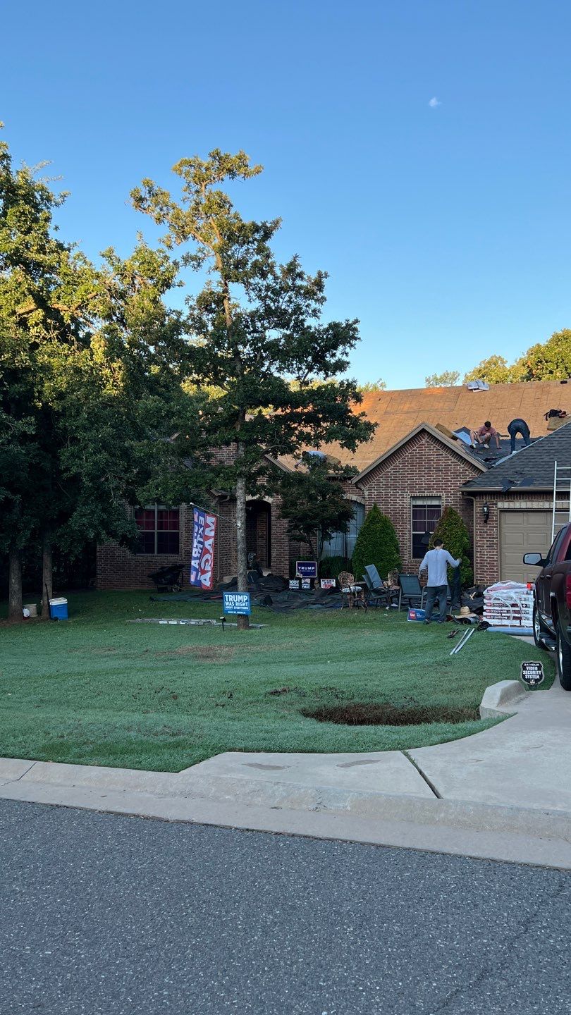 Residential Roofing Installation using GAF Natural Shadow  by A & H Roofing and Contracting