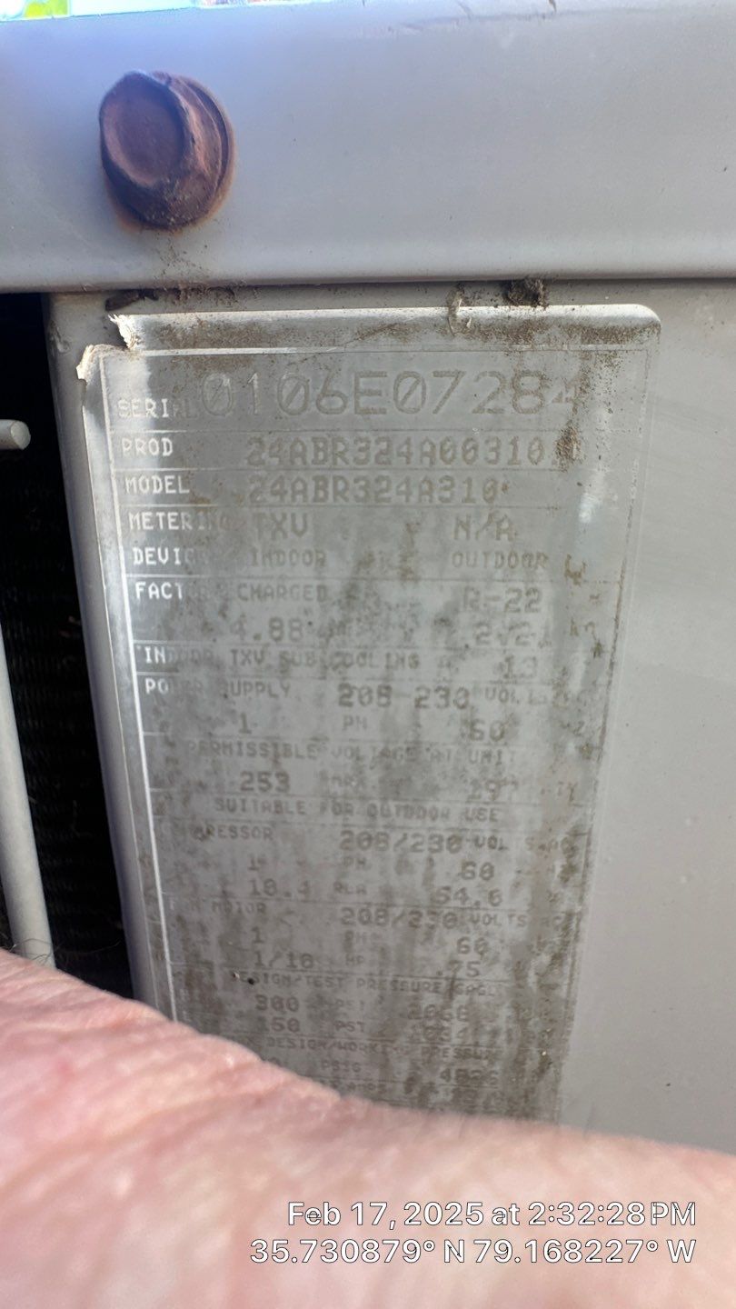 Trane Gas Package Unit Replacement by Nick's Mechanical LLC.