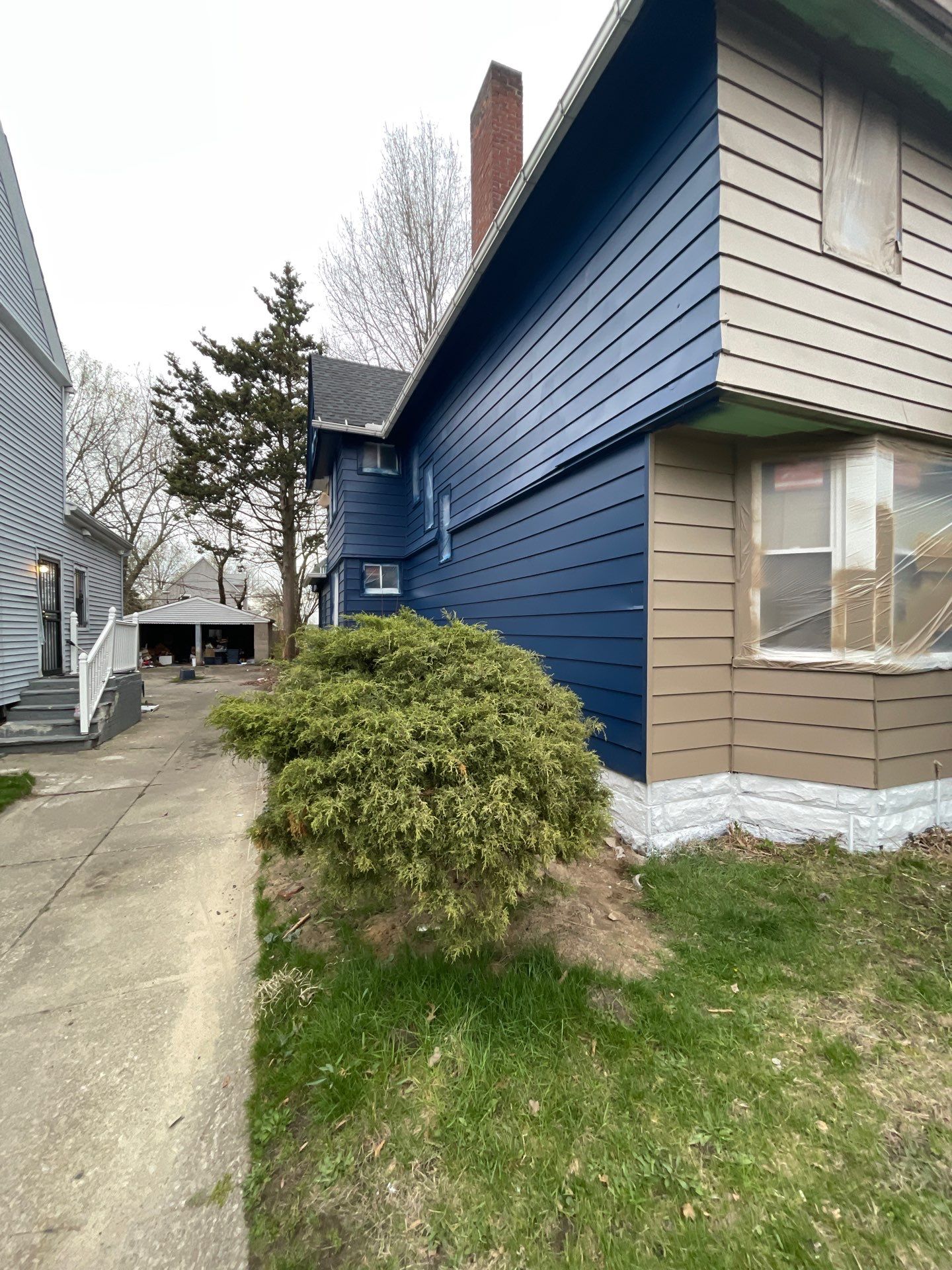 Exterior Painting using Benjamin Moore Element Guard by Callaway Contracting LLC
