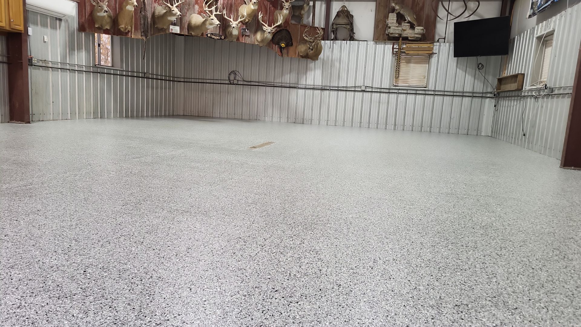 Oh DEER a New Floor Coating!  by Revival Concrete Coatings