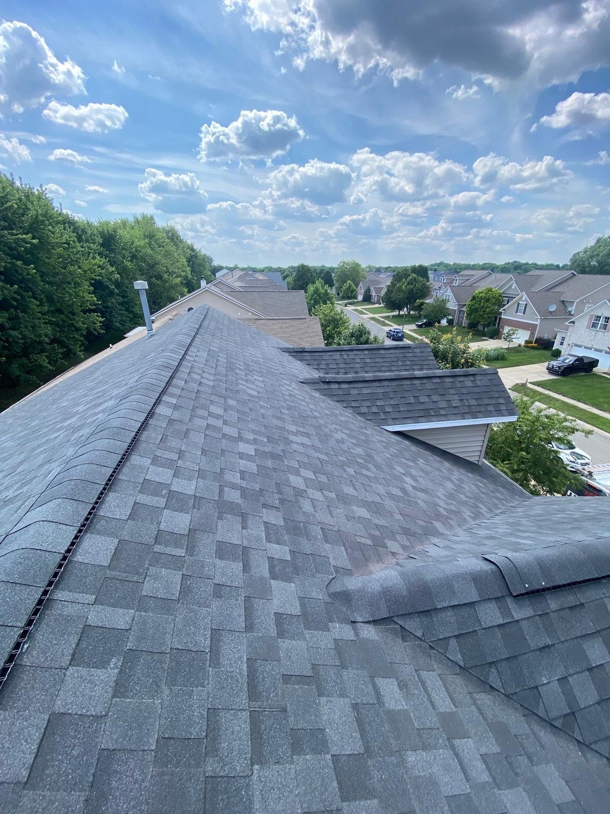 Project in Mccordsville by Moss Roofing