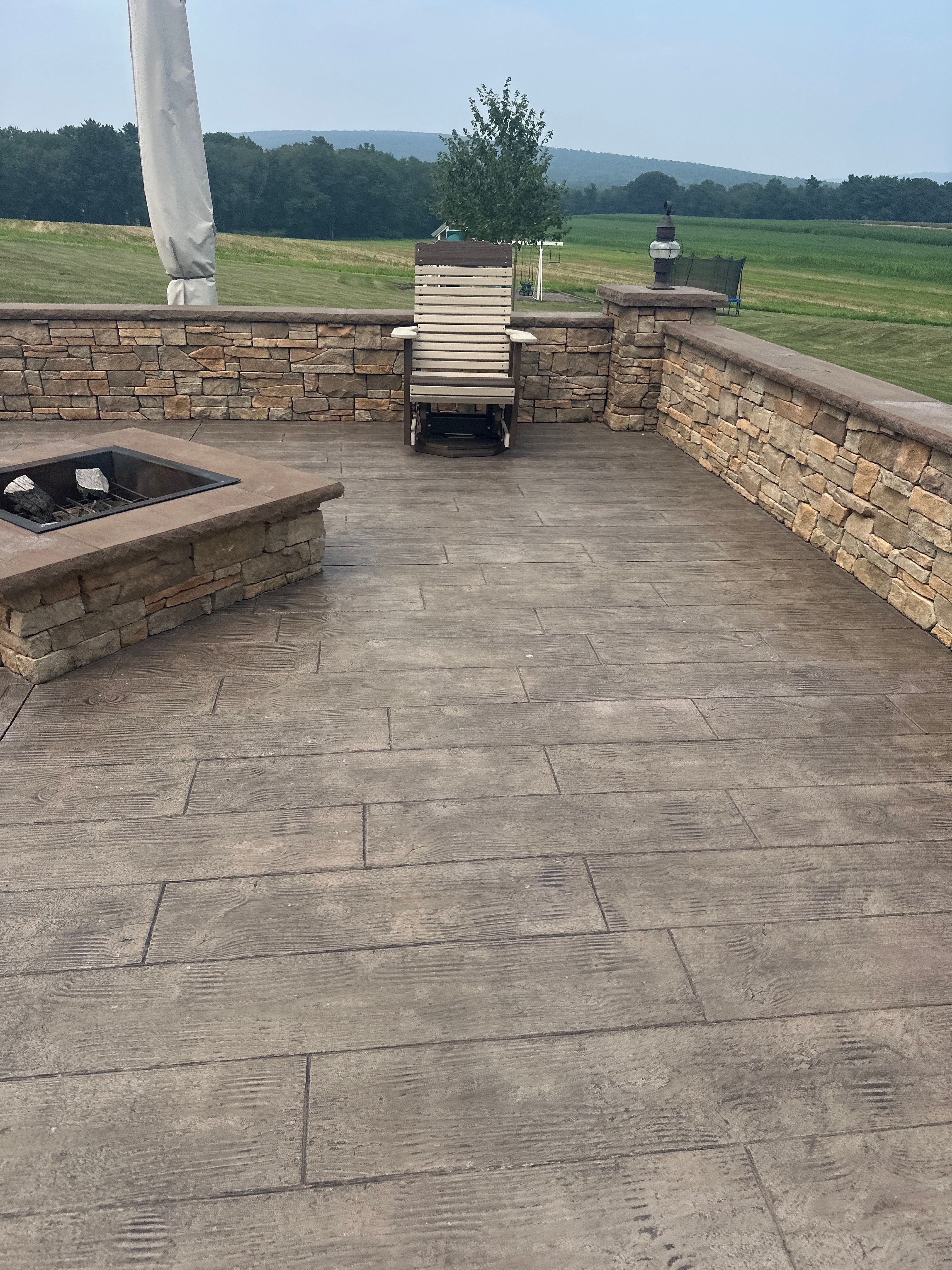Covered Deck Addition With Custom Gable Roof in Tower City by Esh Builders