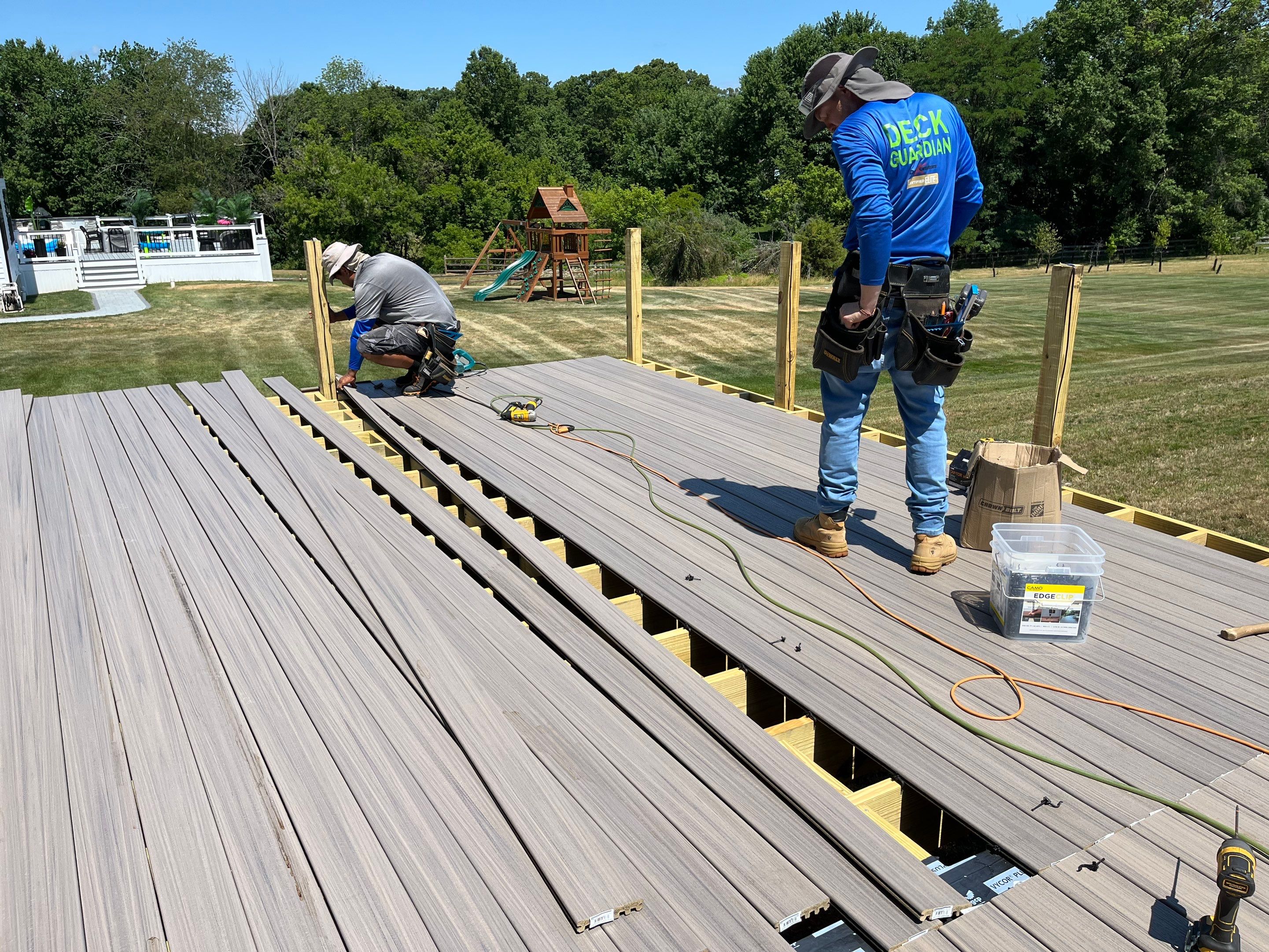 New deck In Flemington by deck guardian