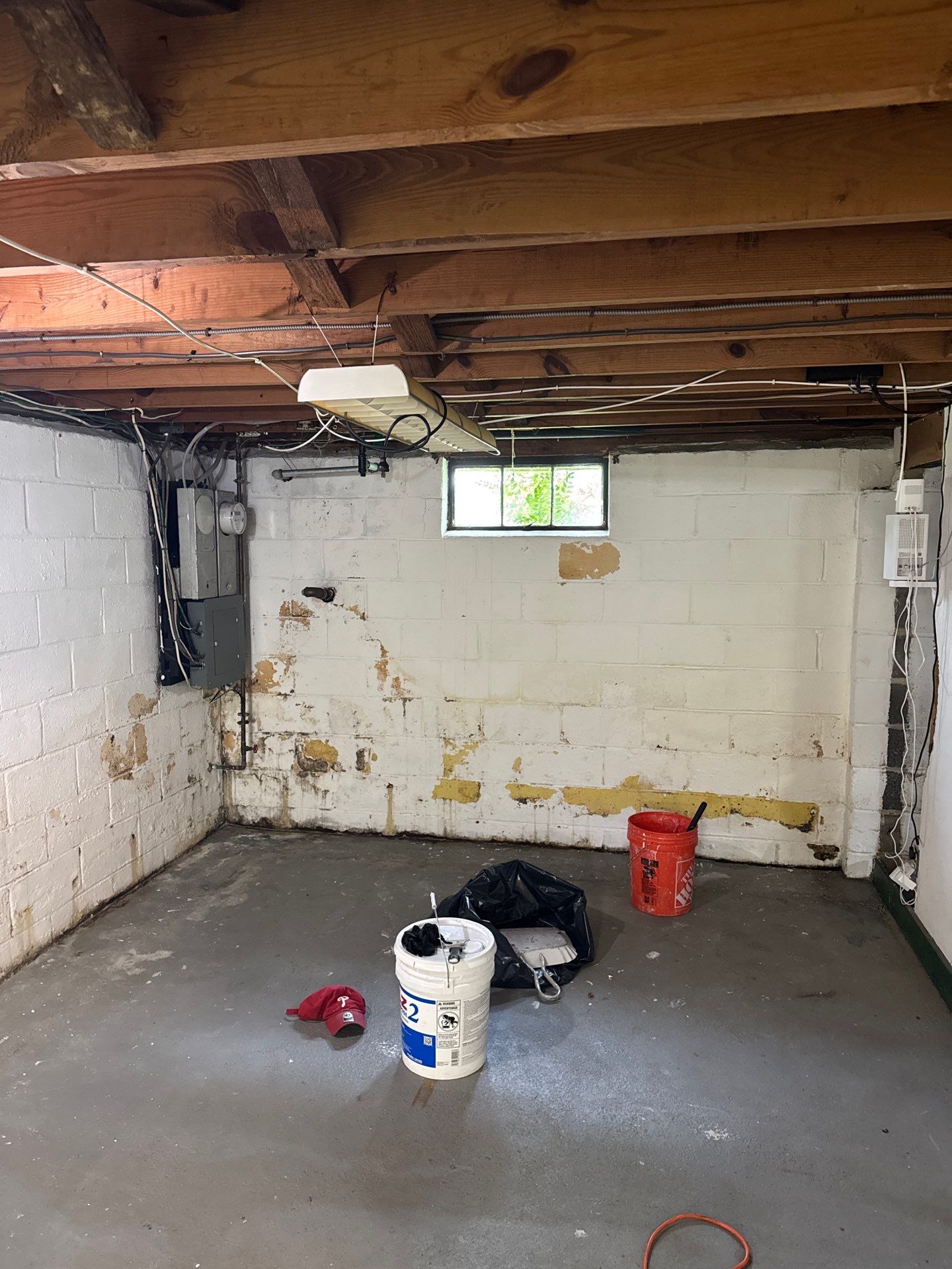 Utility Basement Mold Remediation and Sanitation Corner Case Study by Right On Time Restoration