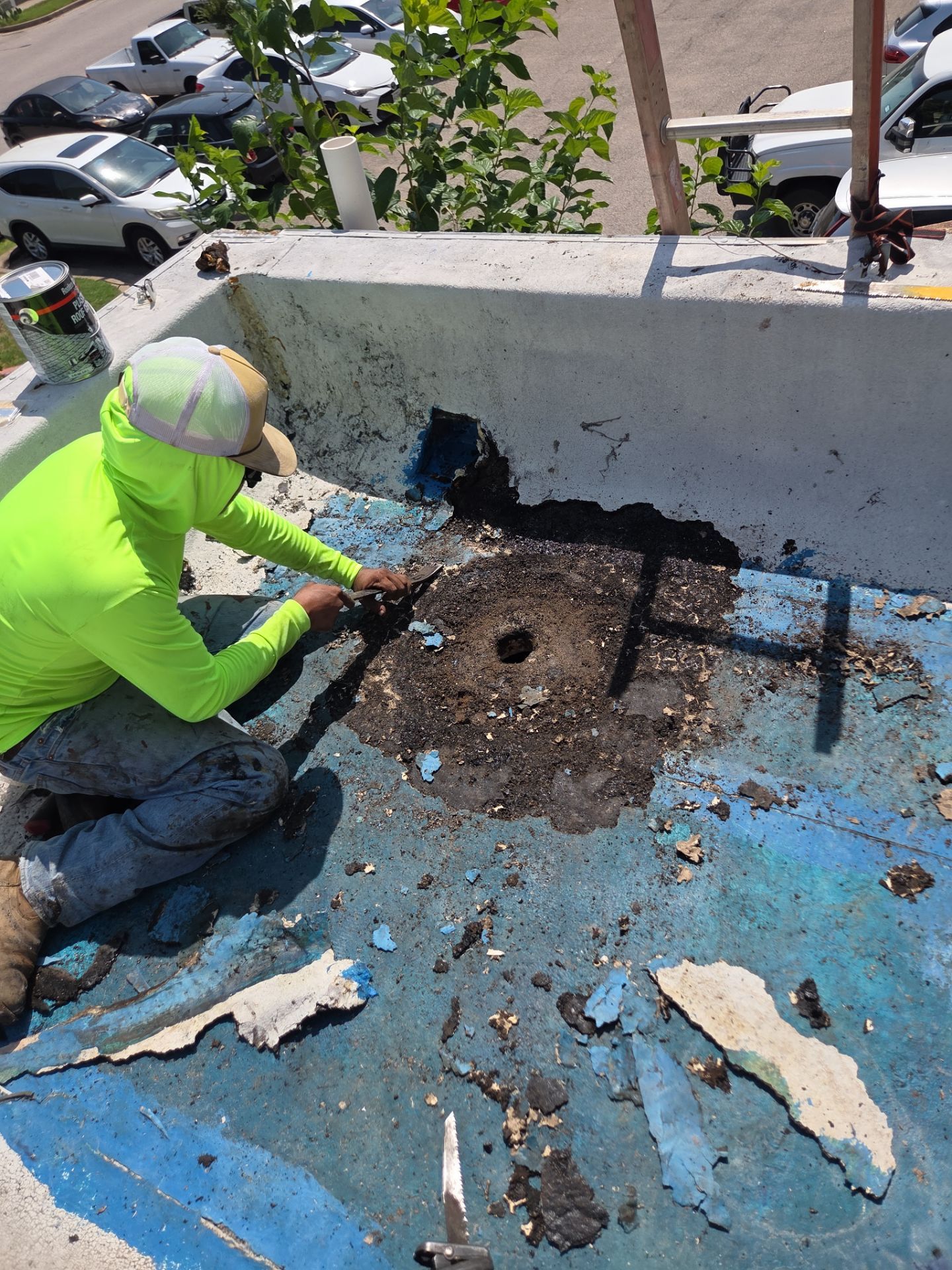 Commercial Flat Roof Coating and Restoration in Austin by RoofsOnly.com