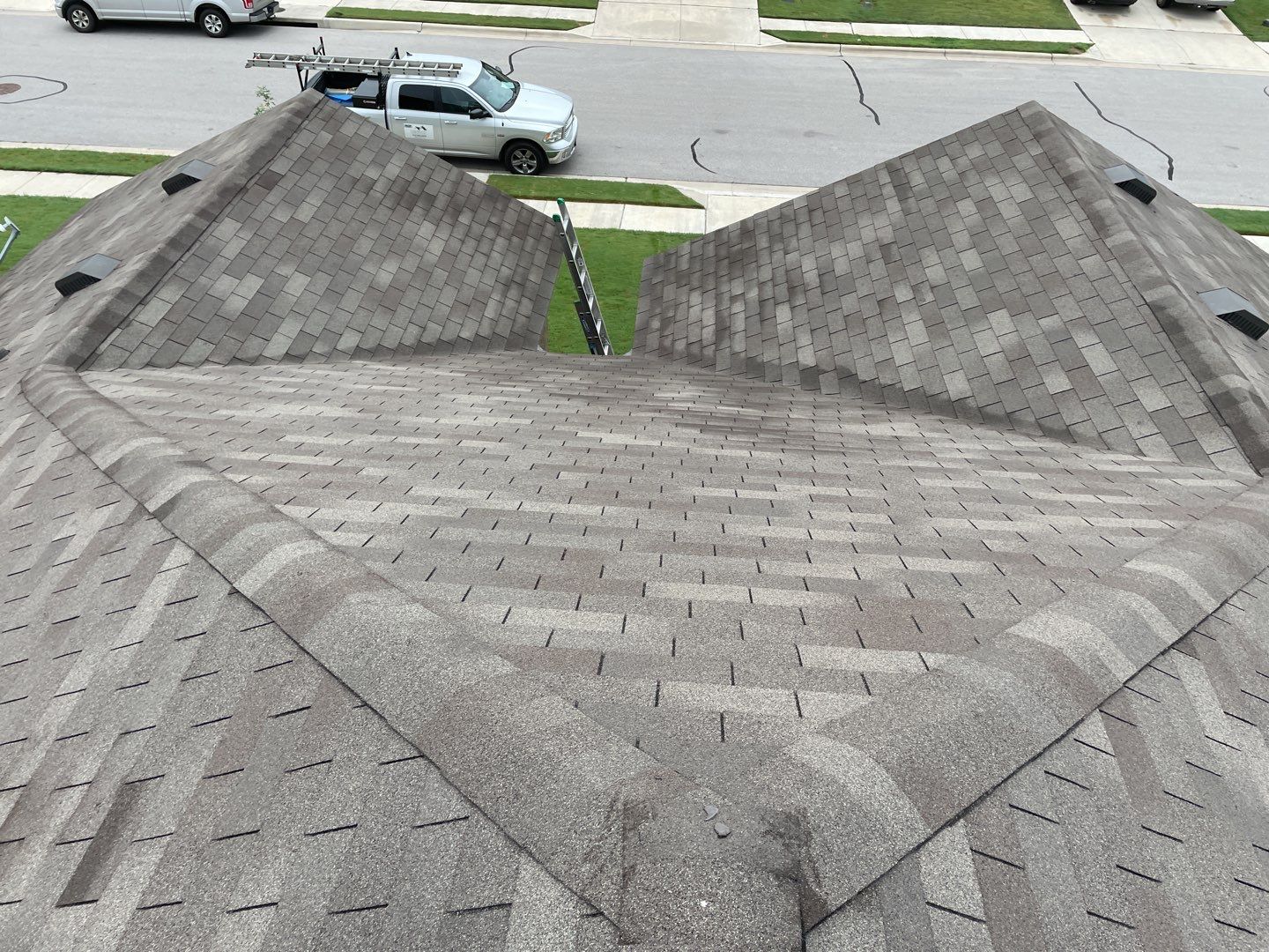 Peggy's roof by Oakwood Roofing and Construction, LLC