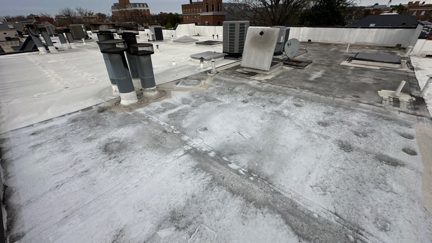 Alexandria: Carlisle Syntec TPO Flat Roof Installation by RM Banning, Inc.