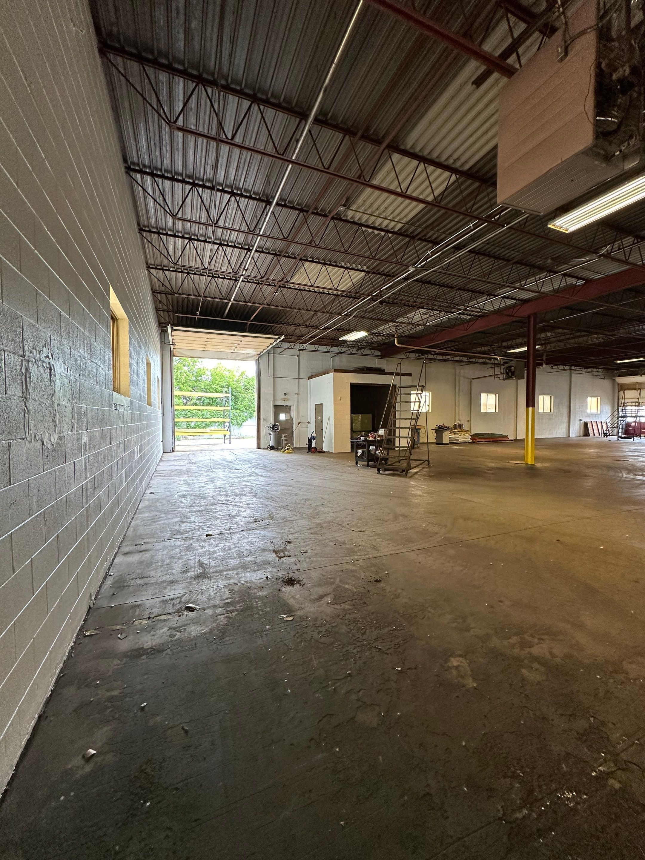 Existing Warehouse Interior Repaint by Blair Commercial Painting, LLC