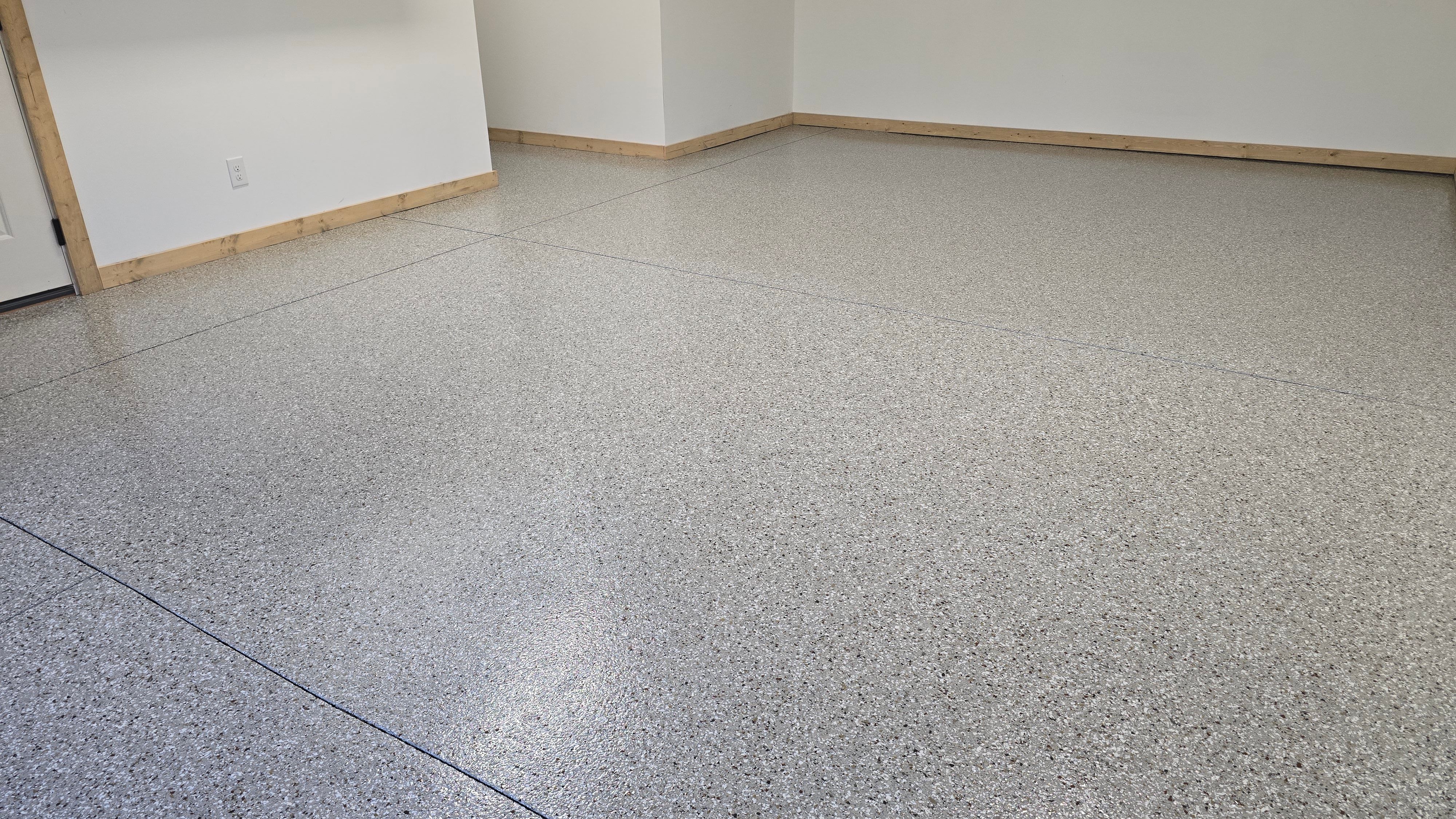 Garage using Creekbed by Elite Floor Solutions