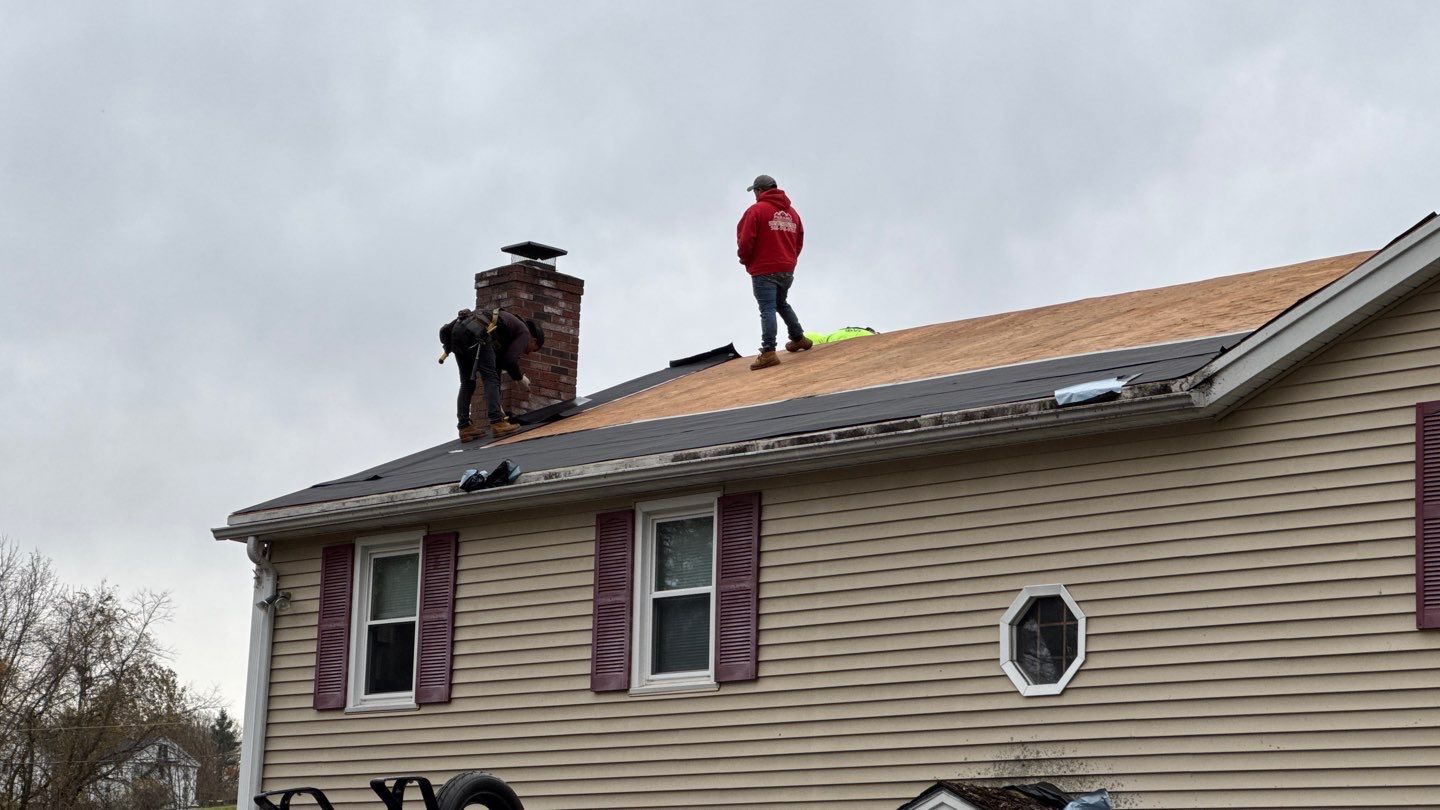 Full Roof Replacement with GAF Roofing System & New Gutters – Duplex Home by Sensible Home Solutions
