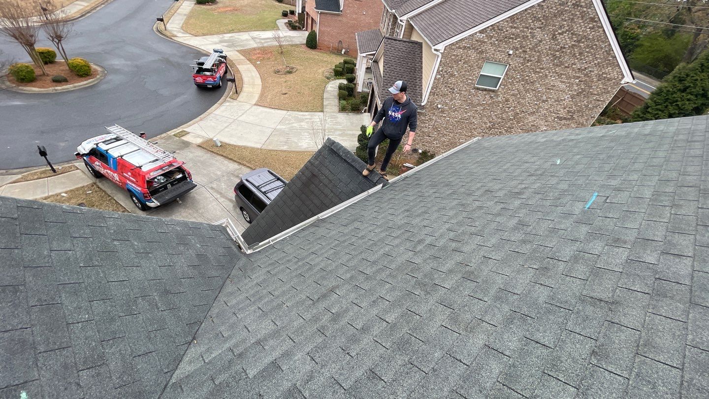 Residential Roofing Installation using Owens Corning Onyx Black by Inspector Roofing and Restoration
