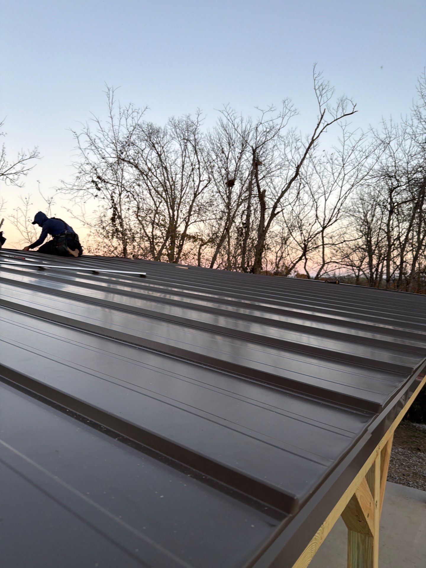 Standing Seam Pavilion Roof by Stout Exteriors