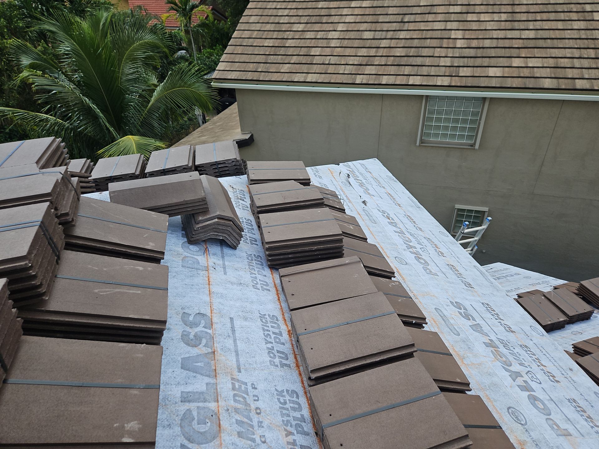 Residential Roofing Installation using WestLake Roofing Tile by BLUES BROTHERS ROOFING
