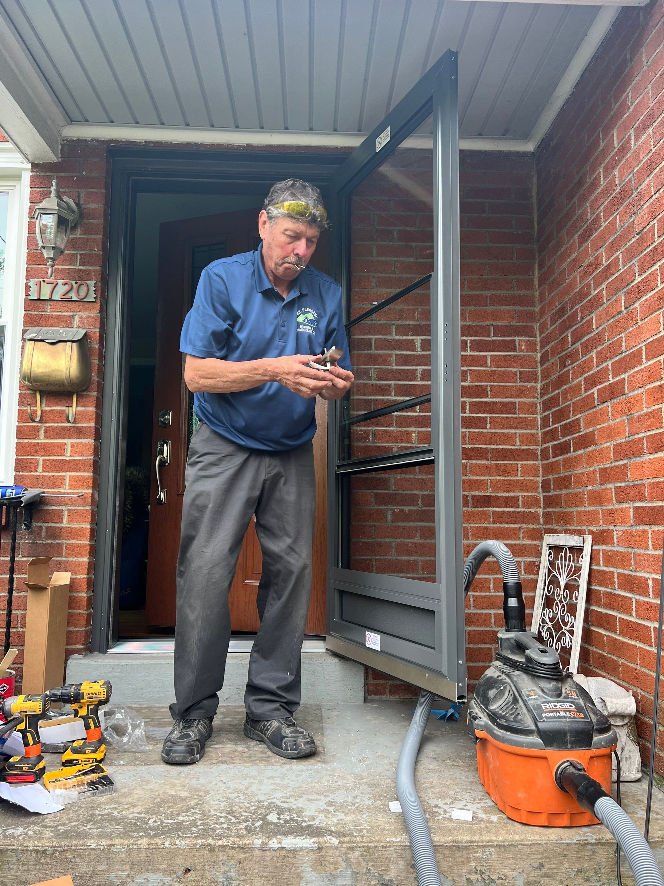 Kevin & Carol Rico Door & Window Project  by Mt. Pleasant Window & Remodeling Co.