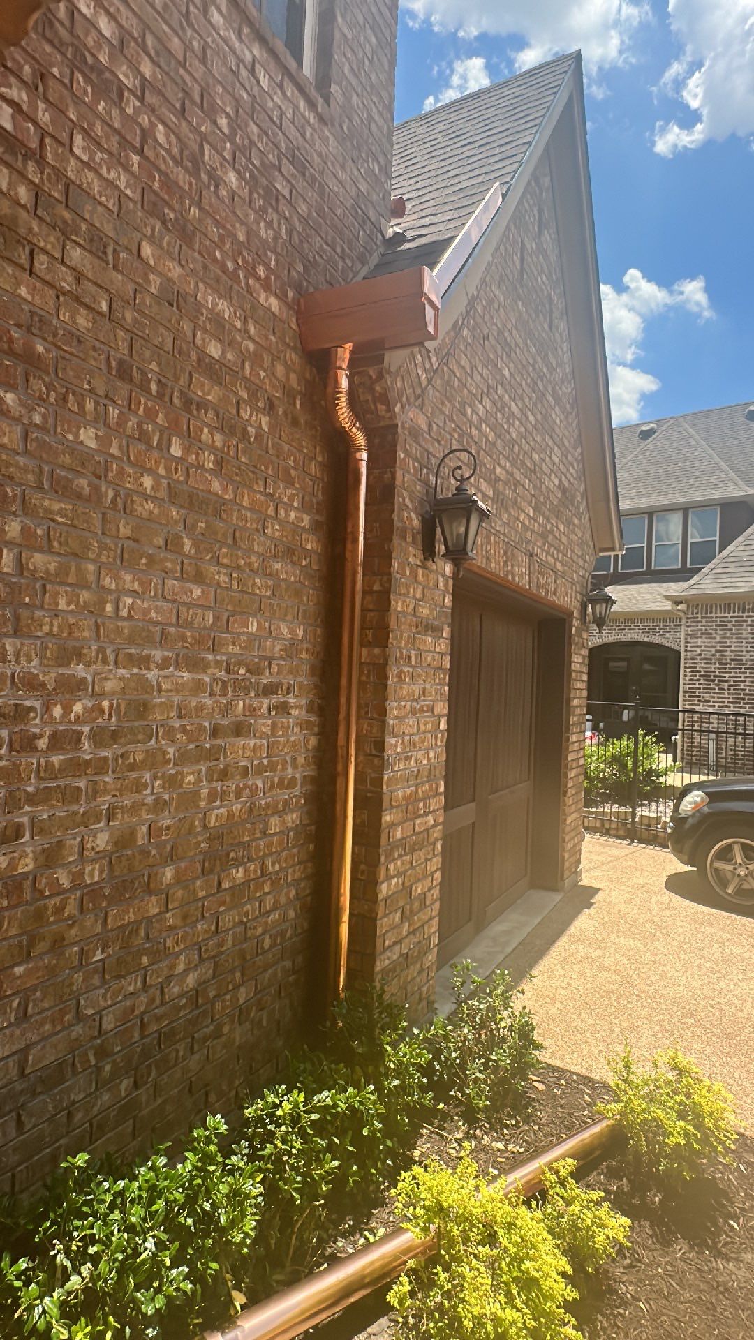 Beautiful Estate Remodel - Roof, Copper Gutters, Exterior Stain, Siding Replacement by First United Roofing & Construction
