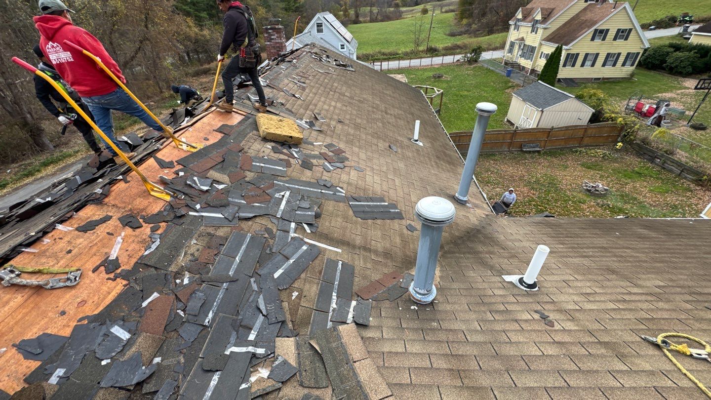 Full Roof Replacement with GAF Roofing System & New Gutters – Duplex Home by Sensible Home Solutions