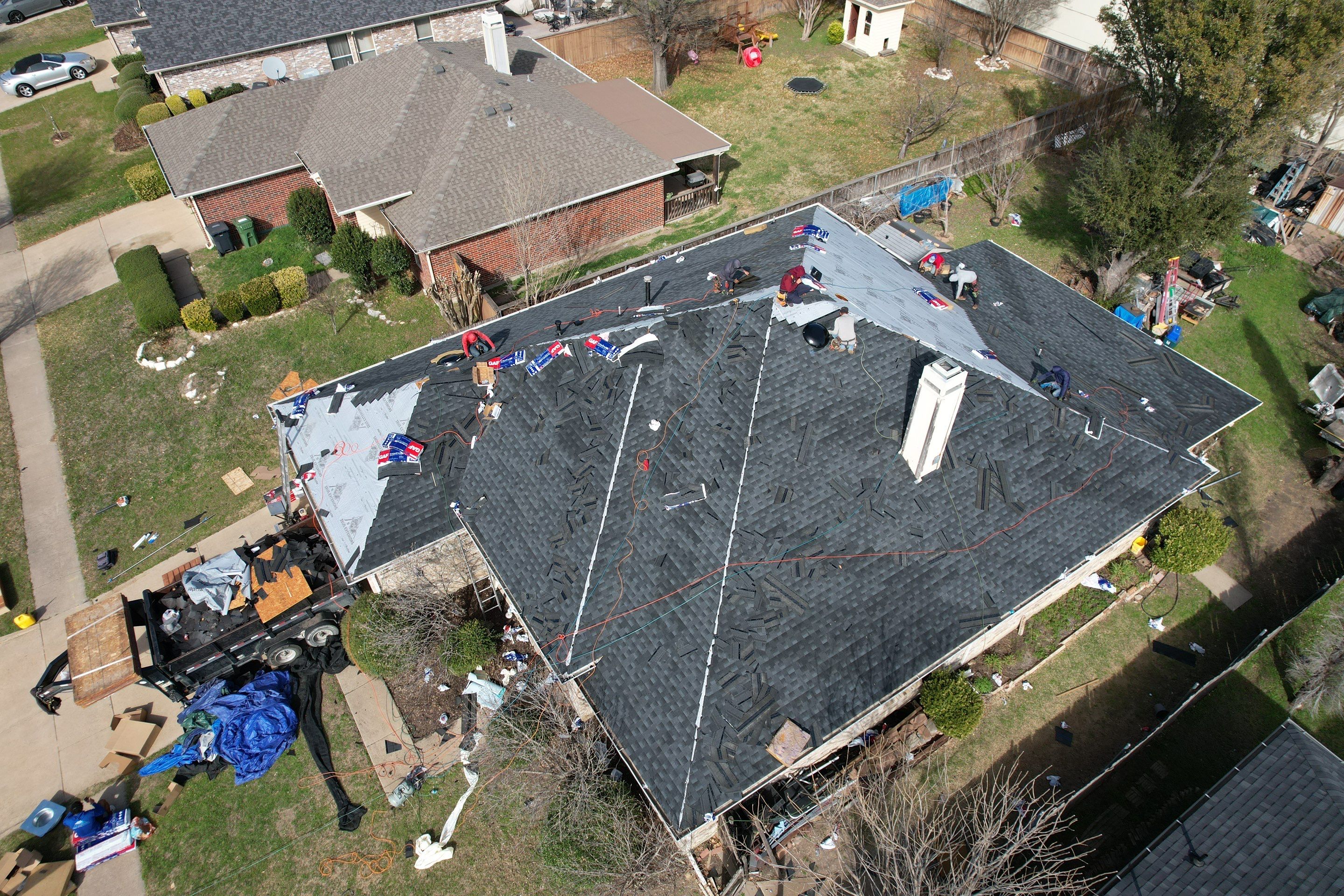 Project in Arlington  by Zeus Exteriors