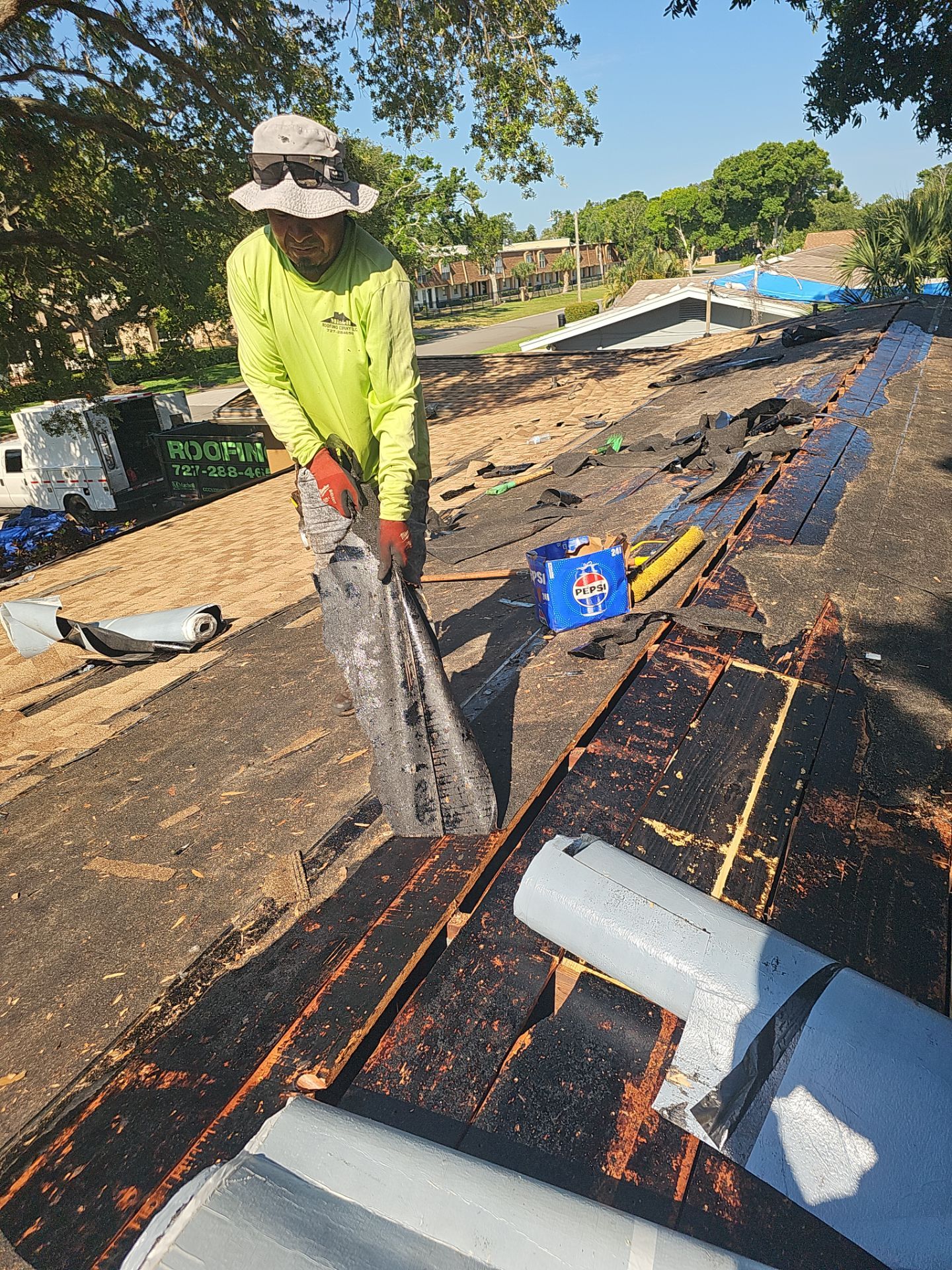 Project in St. Petersburg 33705 by Mitchell Roofing Company LLC