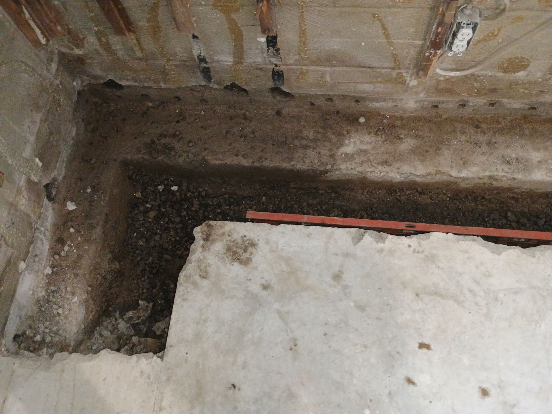 Drain tile for Kael in New Brighton by Waterproofing Northeast