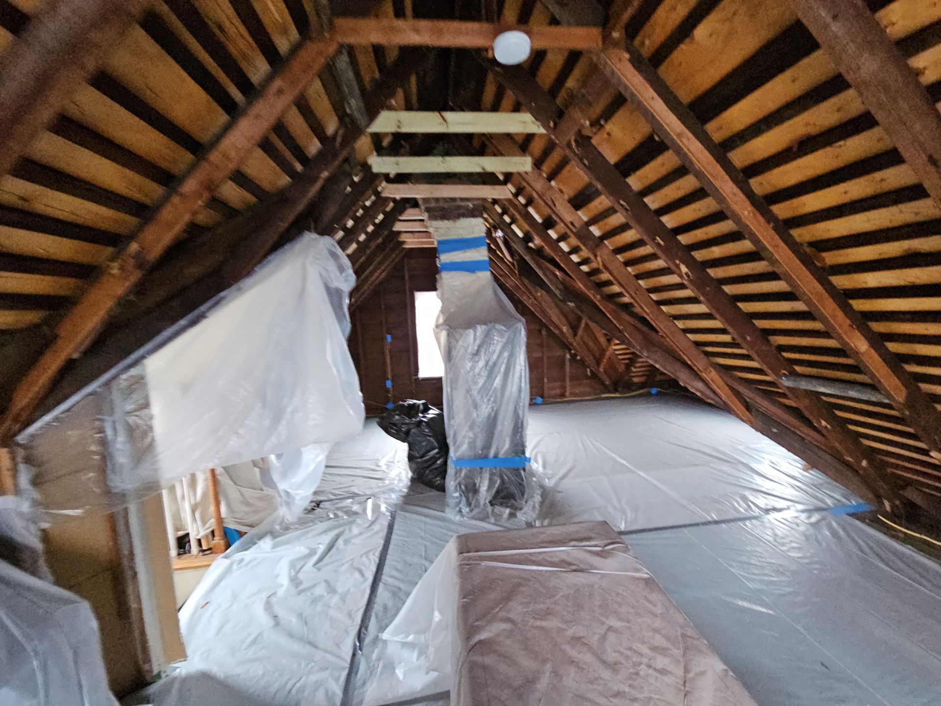 Attic and Crawlspace Retrofit by NYS Foam & Energy