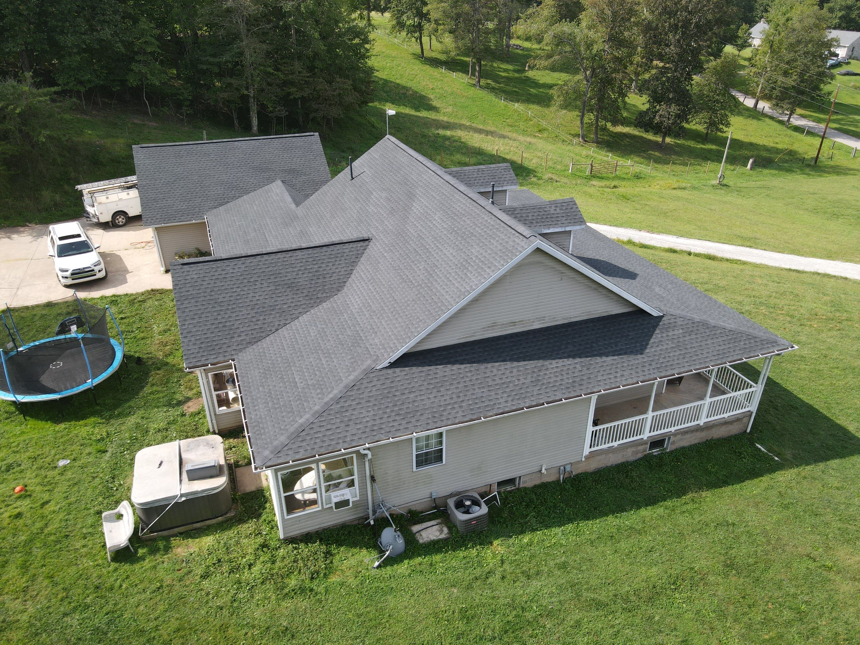 Residential Roofing Installation using GAF Timberline HDZ by Rainstoppers Roofing