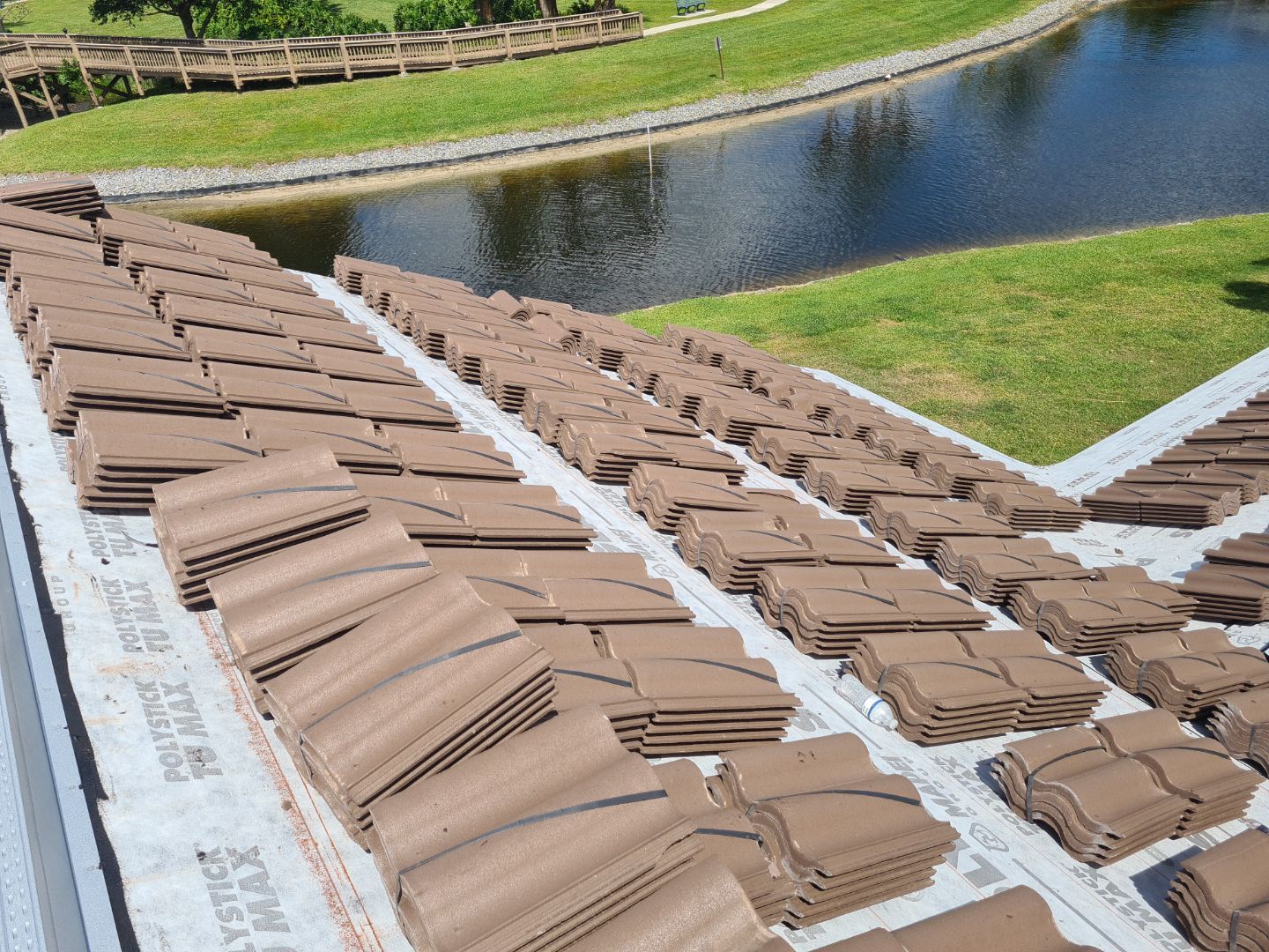 Residential Roofing Installation using WestLake Roofing Tile by BLUES BROTHERS ROOFING