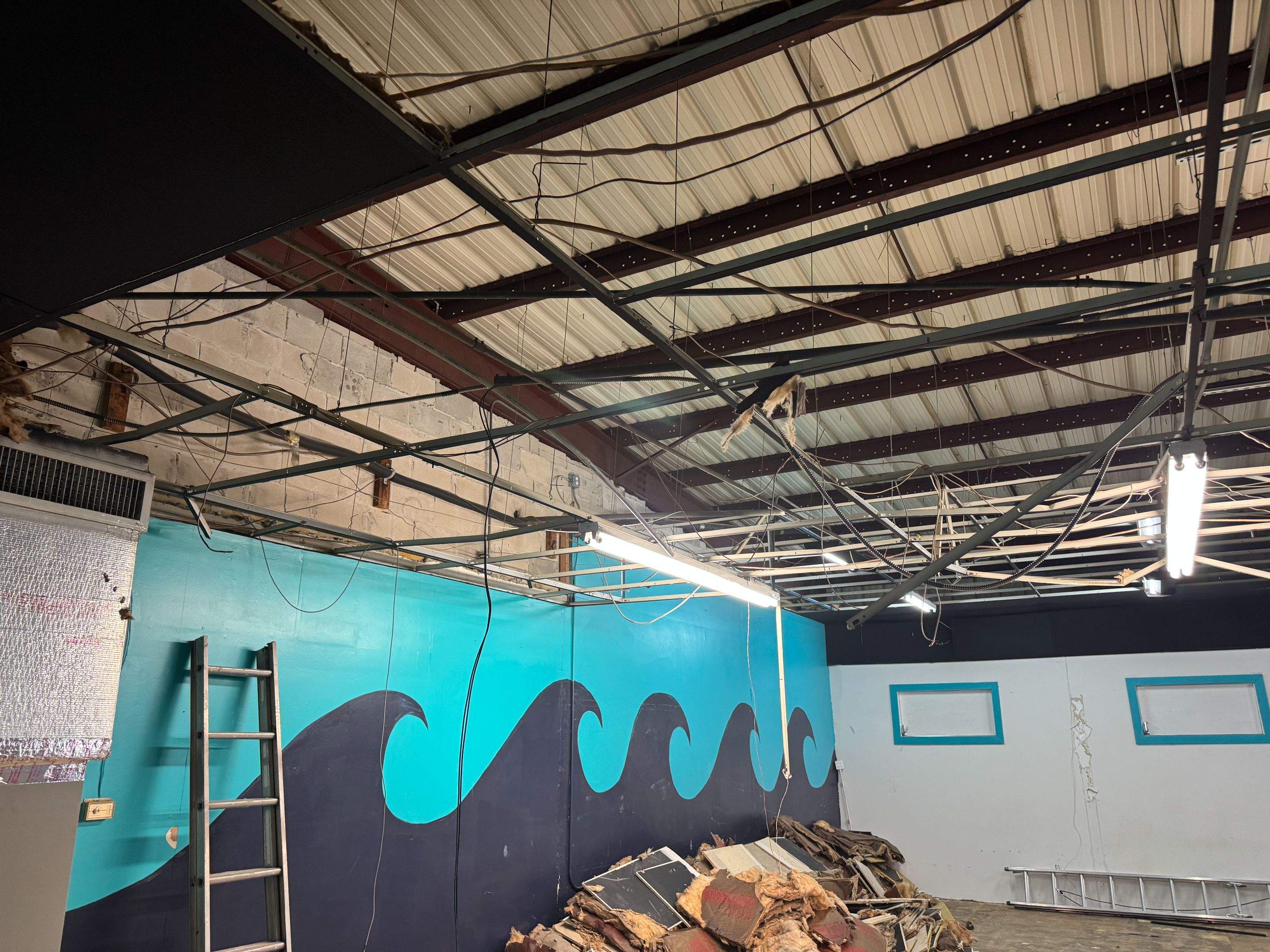 Commercial Indoor Golf Simulator Facility Buildout in Bradenton by Vertical General Contracting