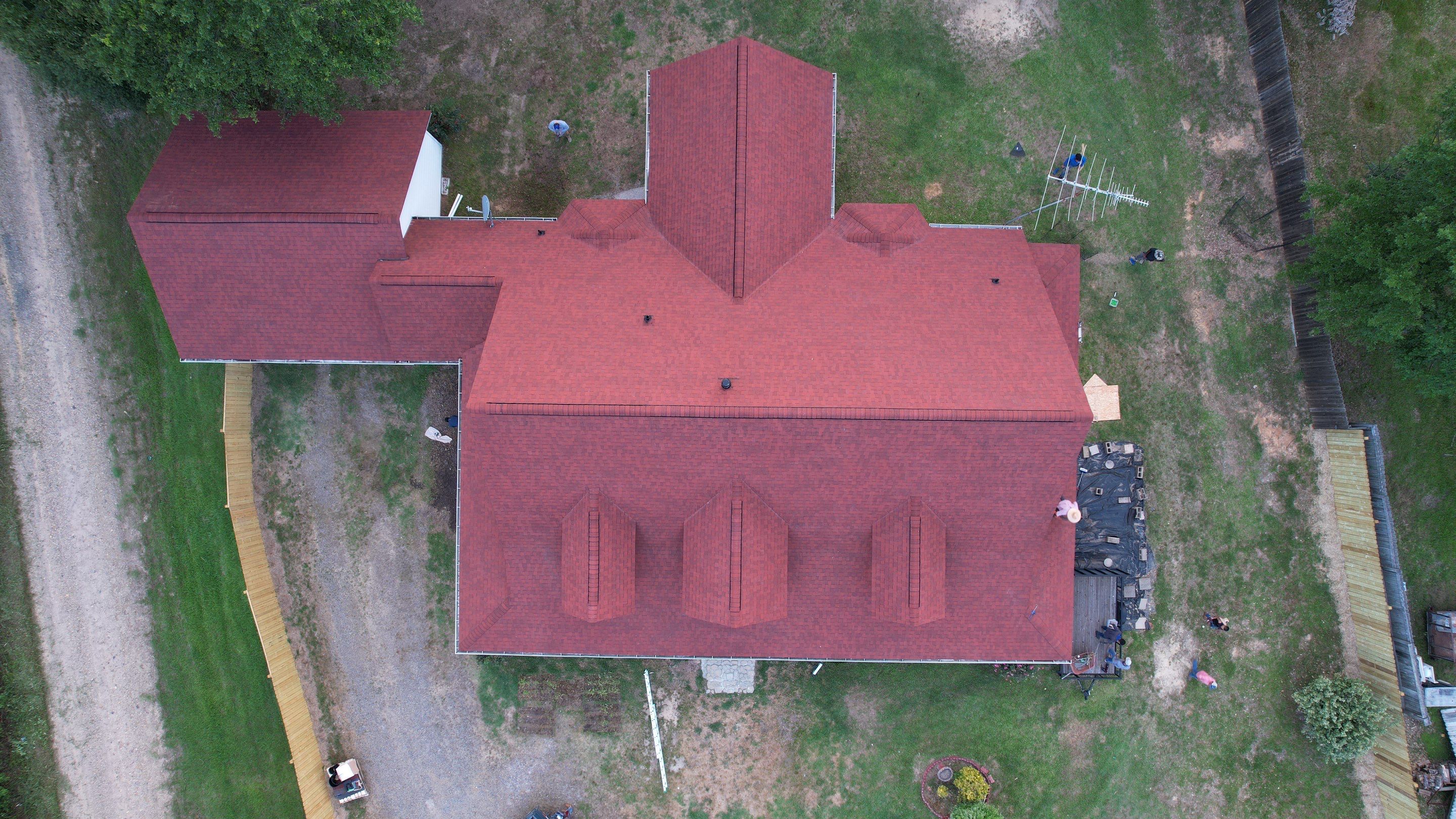 Residential Roofing Installation using GAF Timberline HDZ by Hostetler Roofing