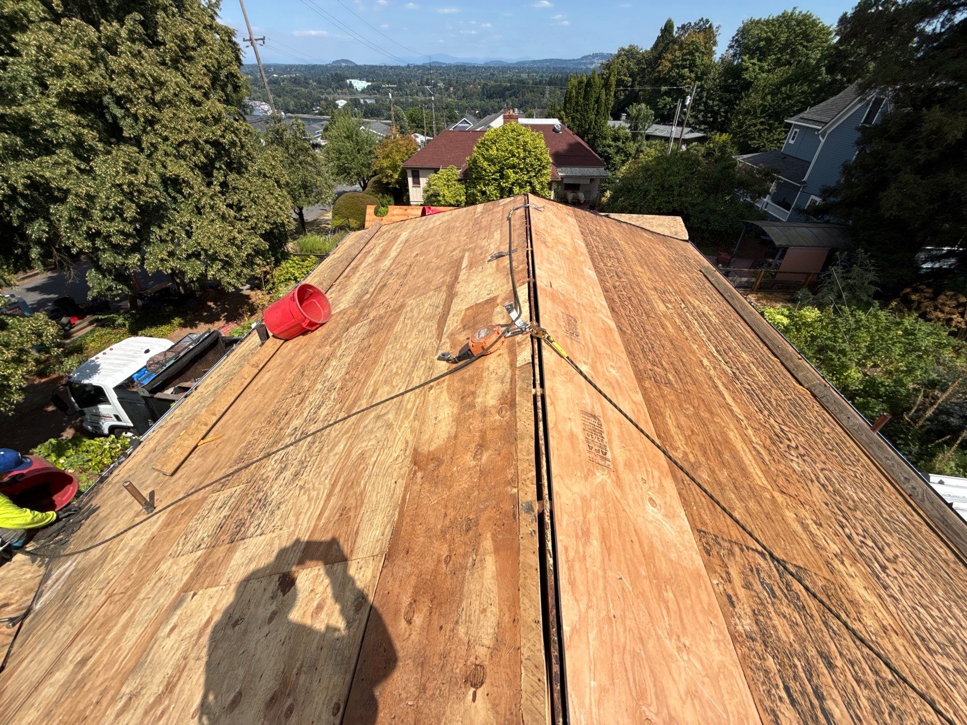 Project in Portland by Tom Leach Roofing